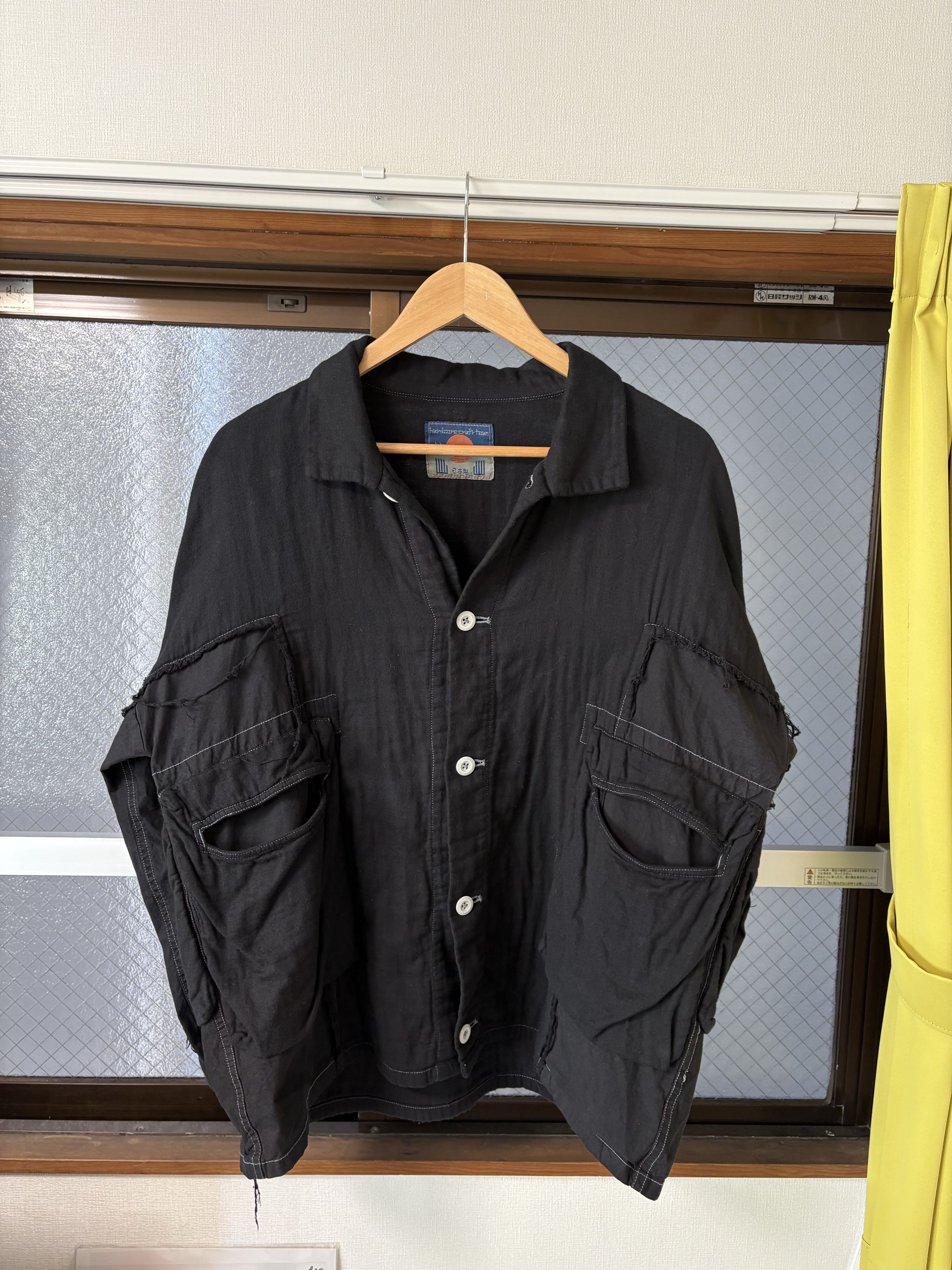 Blackmeans DISTRESSED COTTON CARGO JACKET Size US L / EU 52-54 / 3 - 1 Thumbnail