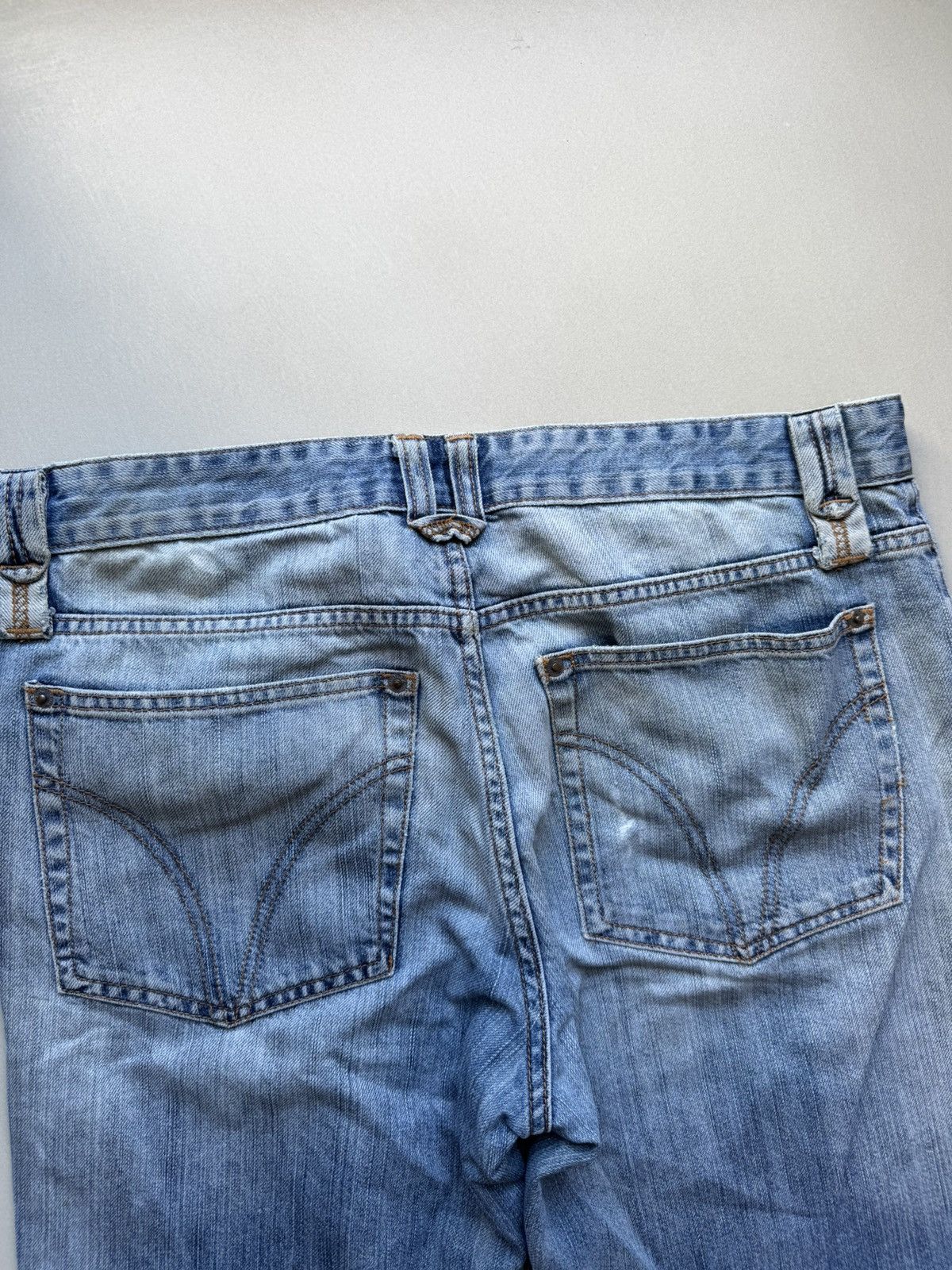 Y2K Dolce&Gabbana Distressed Denim Pants