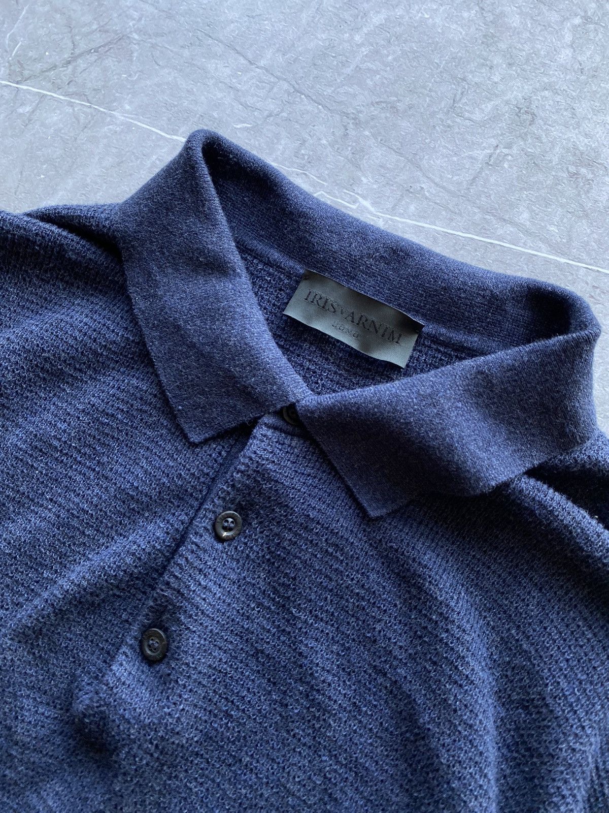 Iris von Arnim Rare Iris von Arnim Uomo Relaxed Long Polo Made in Italy Size US L / EU 52-54 / 3 - 5 Thumbnail