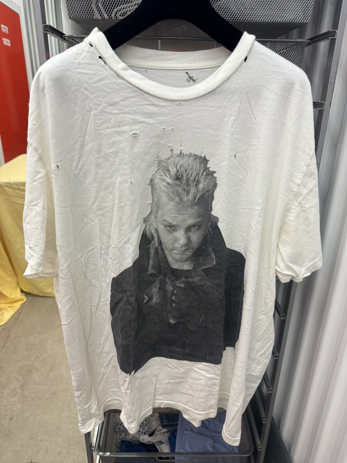 image of Amiri Vintage 90's The Lost Boys Graphic Tee Shirt Size Xxl in White, Men's