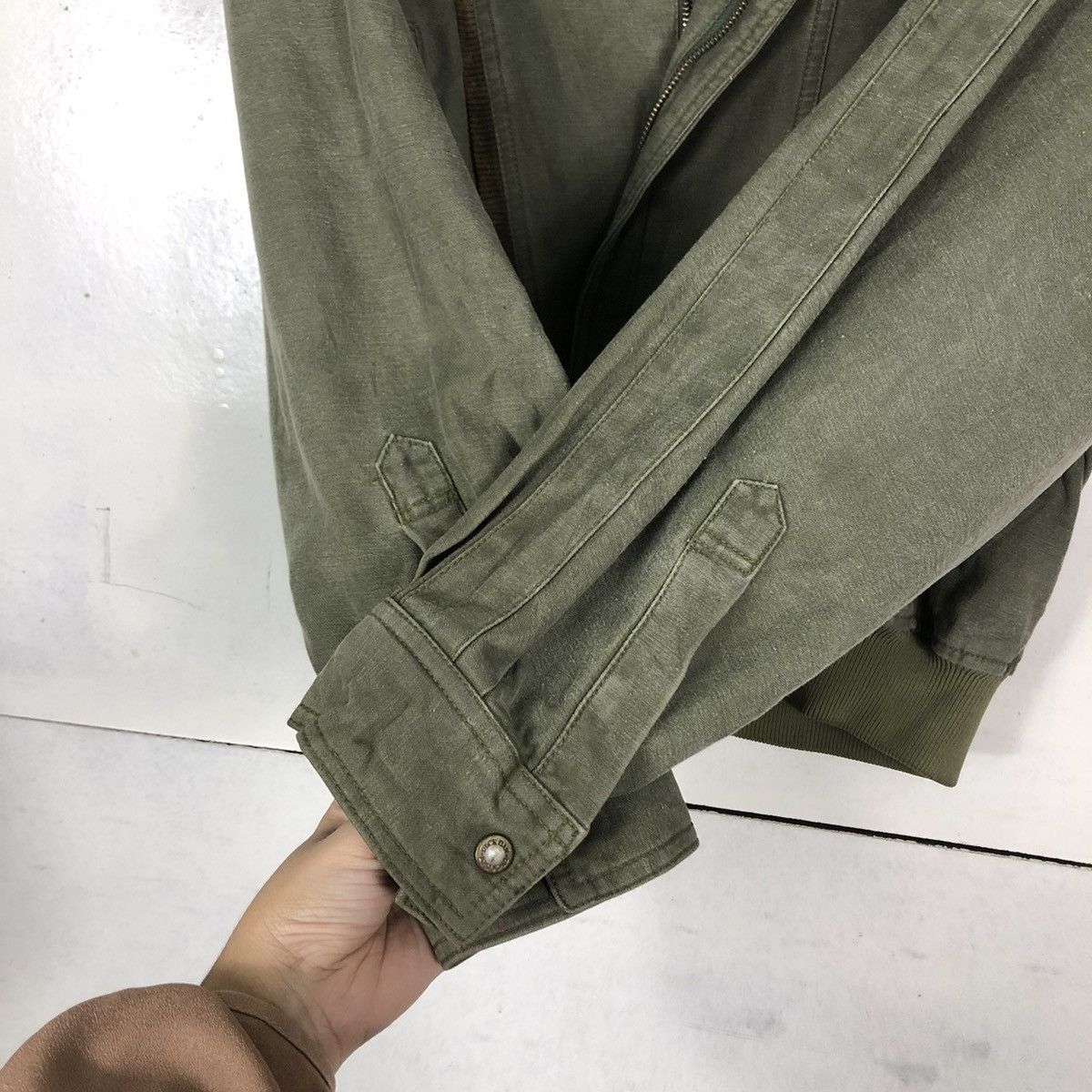 Japanese Brand 🔥VINTAGE BOMBER JACKET RUCK DAM JAPAN ISSEY MIYAKE Size US L / EU 52-54 / 3 - 12 Thumbnail