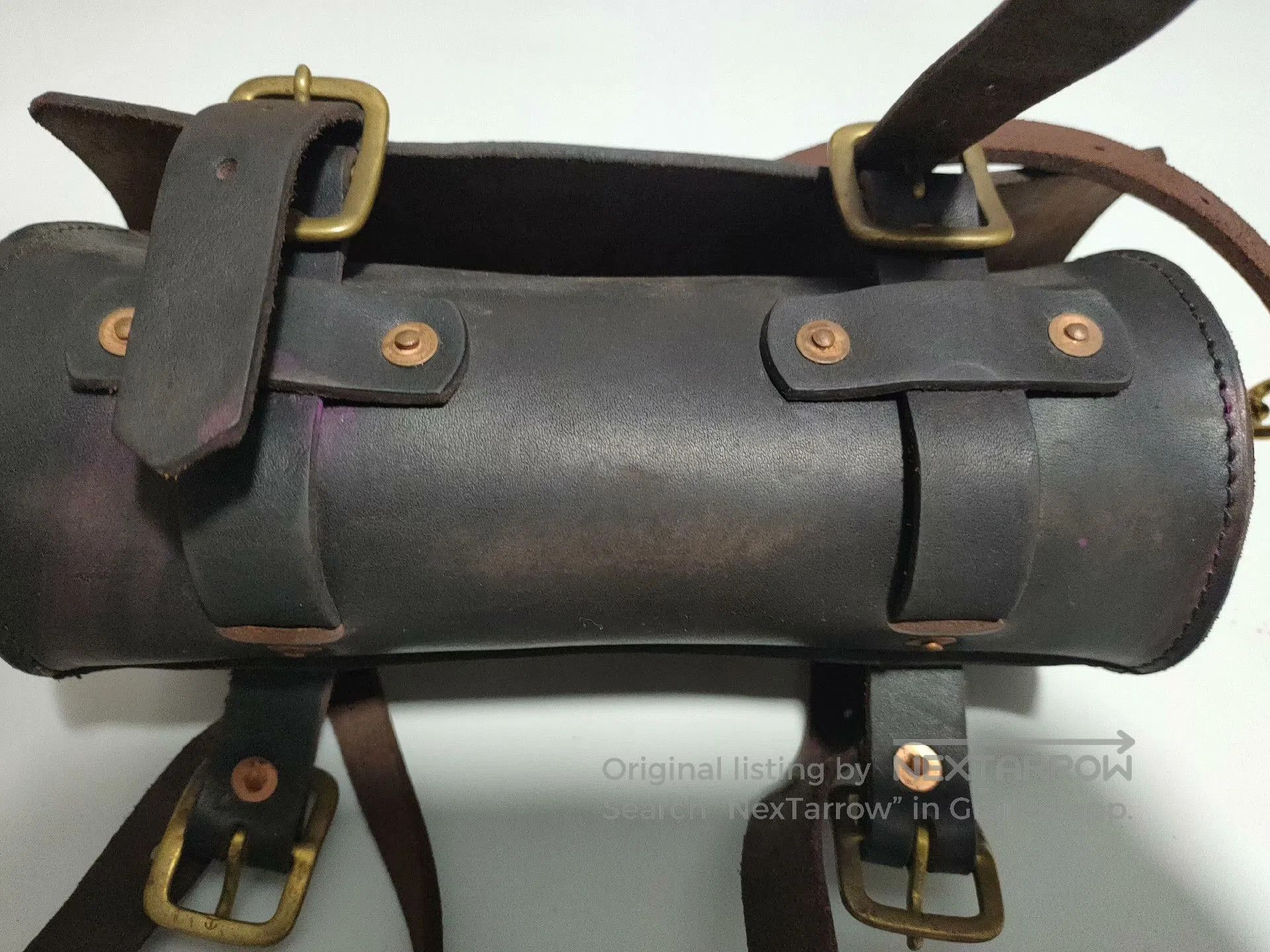 Schott Vasco Japanese Limited Harley Handlebar Bag. Size ONE SIZE - 6 Thumbnail