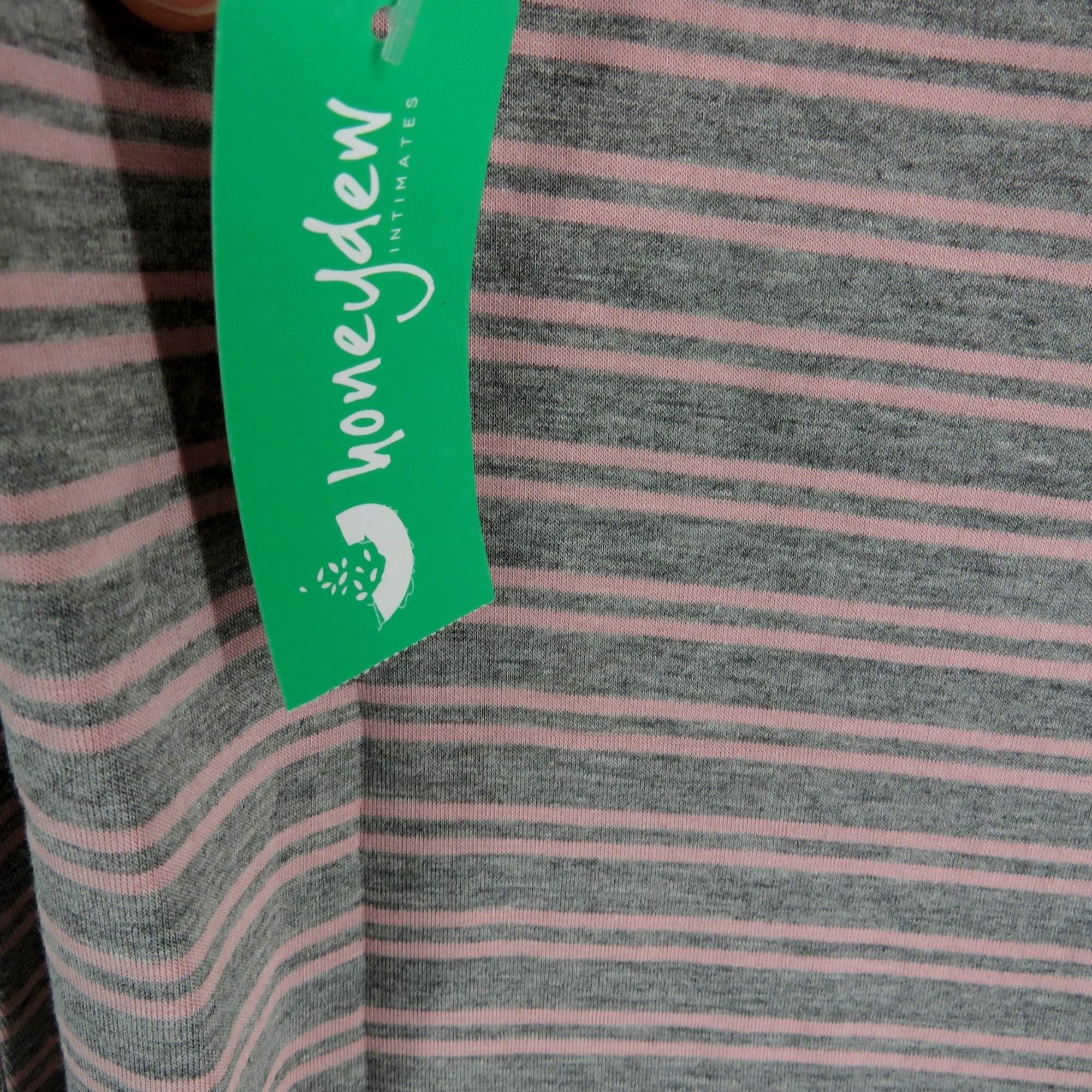 Other Honeydew Women's Large Striped V-Neck Nightshirt NWT Size ONE SIZE - 5 Thumbnail