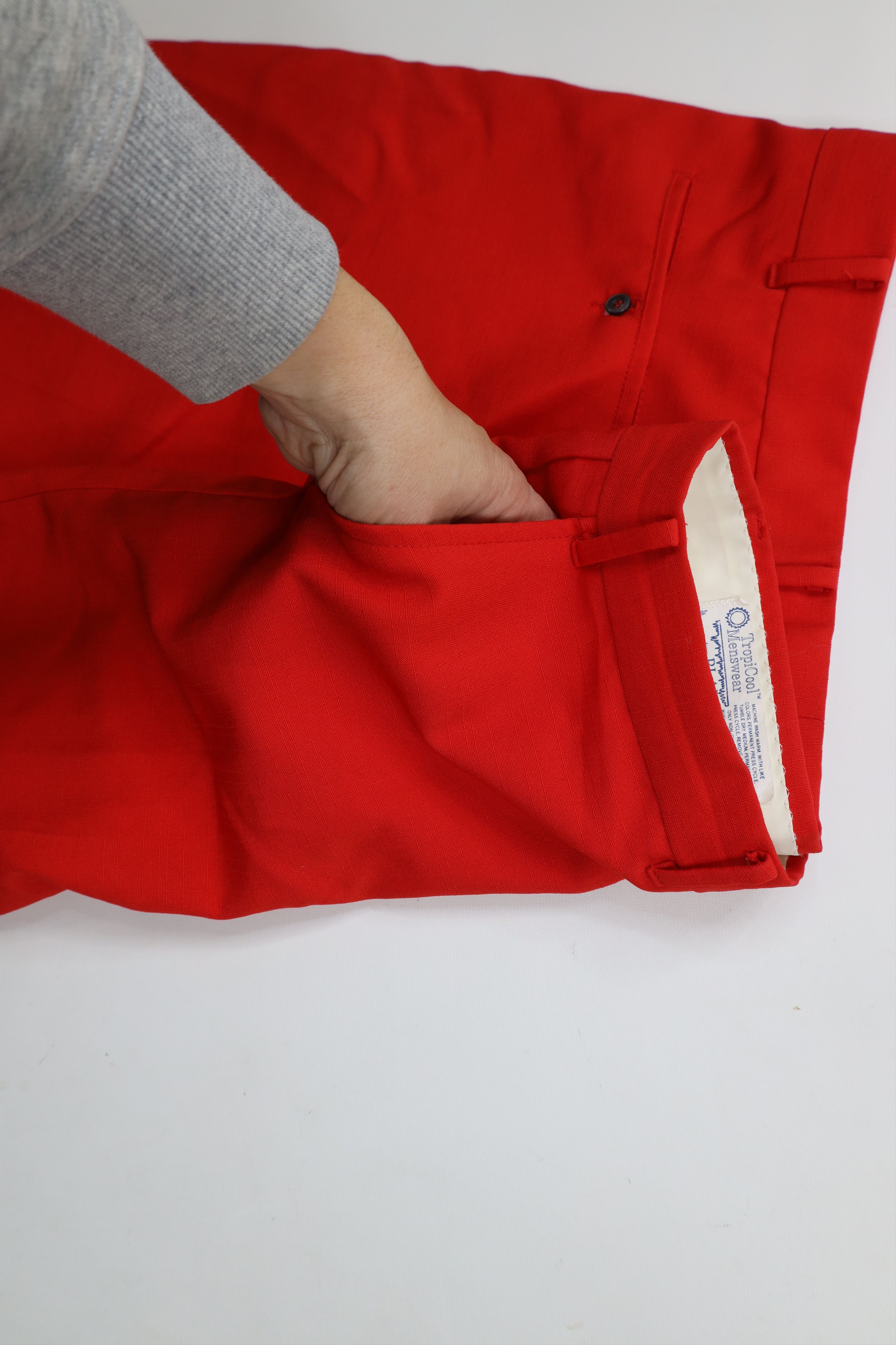 Vintage Vintage 90s Streetwear Above Knee Golf Chino Shorts Red USA Size US 42 / EU 58 - 8 Thumbnail