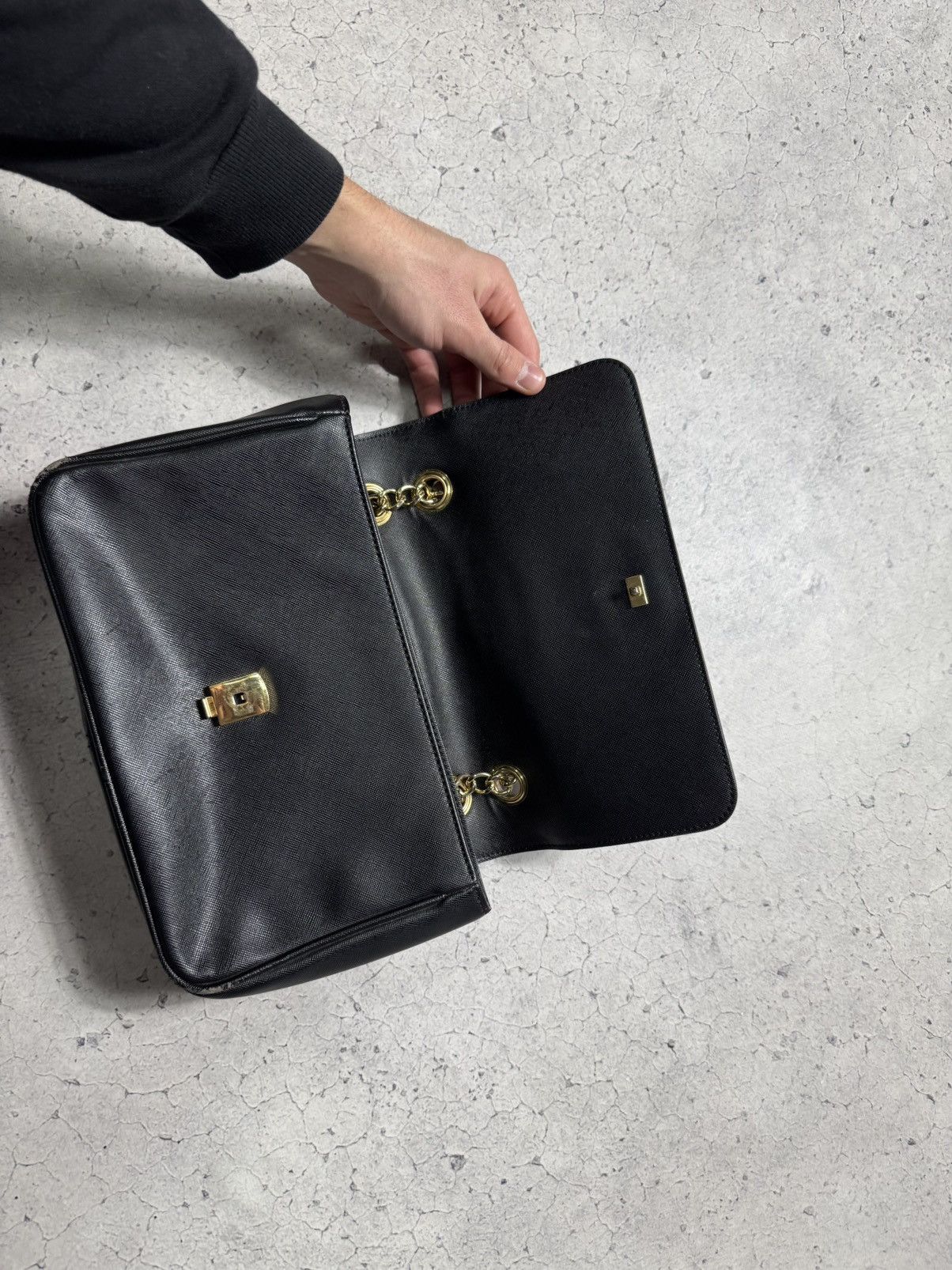 Vivienne Westwood Vivienne Westwood Anglomania Crossbody Bag Luxury Black Size ONE SIZE - 7 Thumbnail