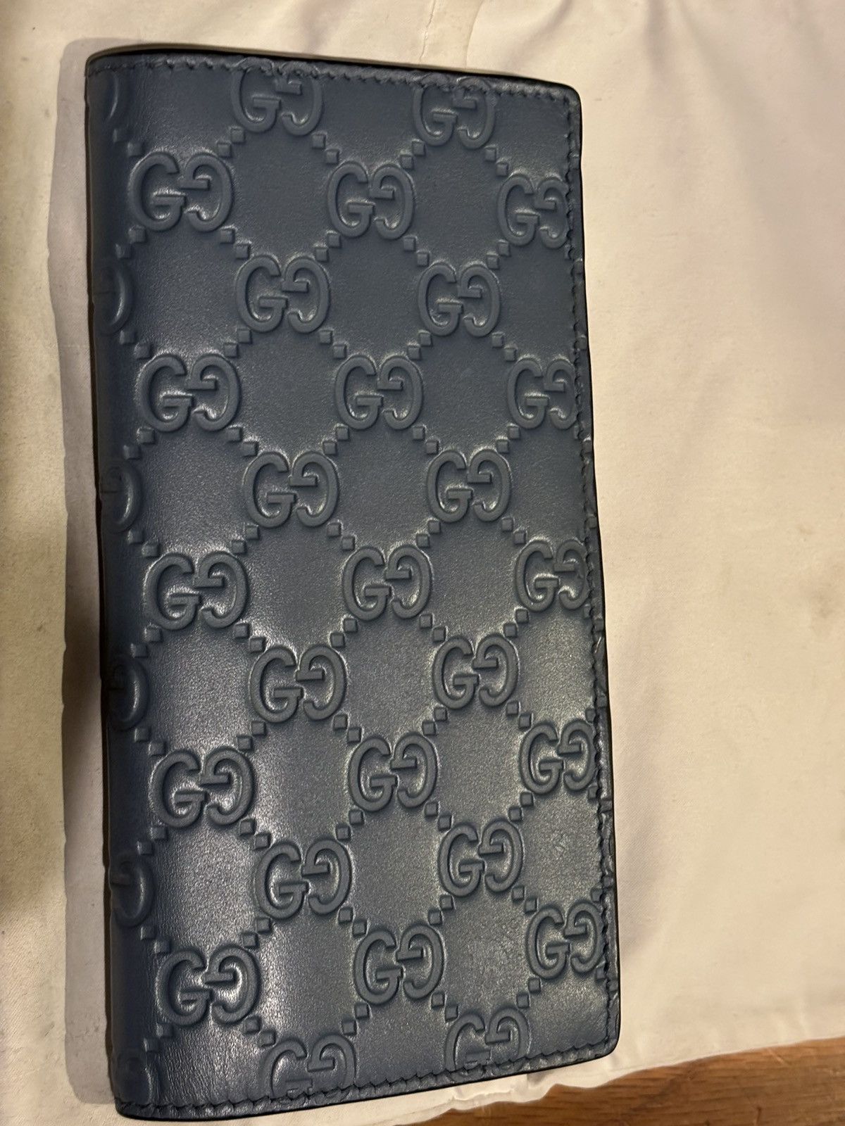 Gucci Gucci monogram blue Leather Wallet limited edition Size ONE SIZE - 1 Thumbnail