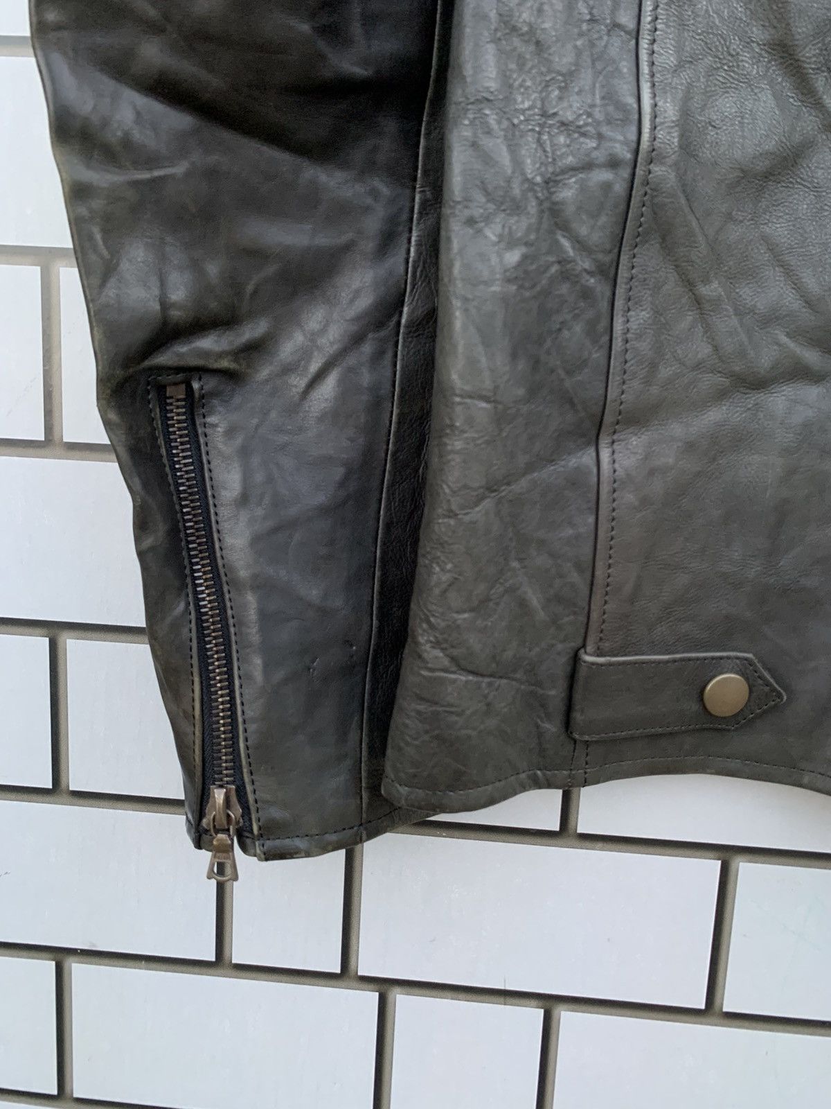 14th Addiction Vintage Japanese Brand Cuir Standard Leather Jacket Size US L / EU 52-54 / 3 - 16 Thumbnail