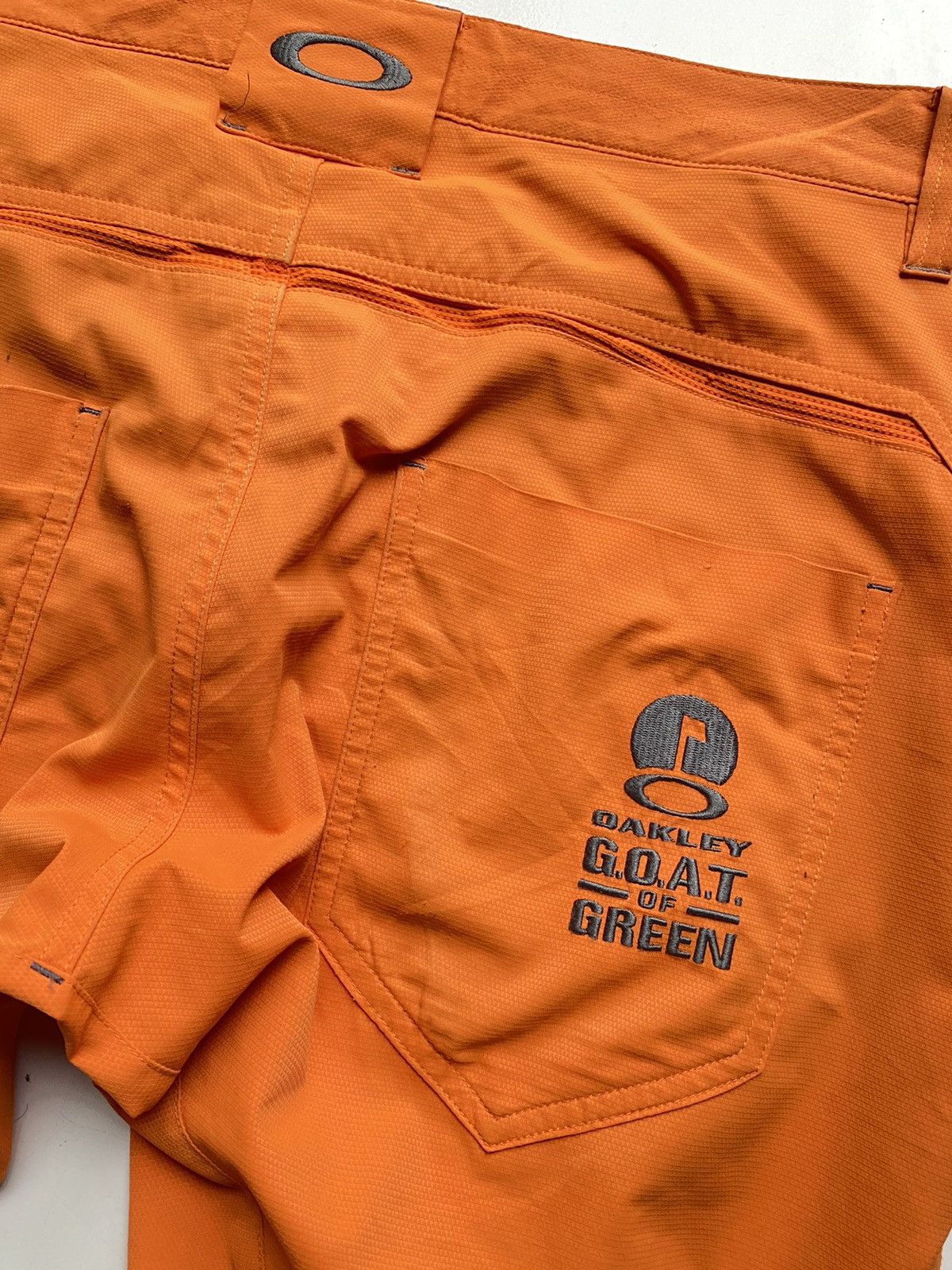 Oakley × Vintage Rare oakley nylon orange pants 2000s Size US 33 - 4 Thumbnail