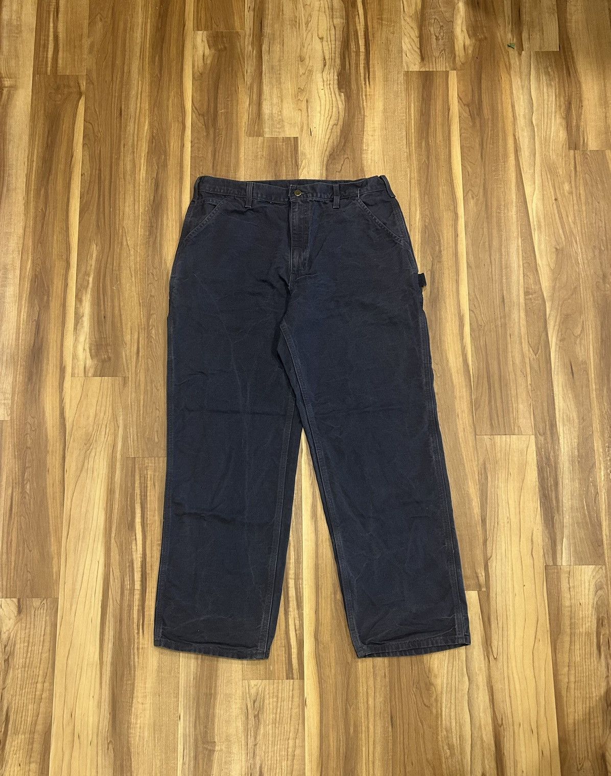 Carhartt Grey Carhartt Carpenter Pants Size US 36 / EU 52 - 2 Thumbnail