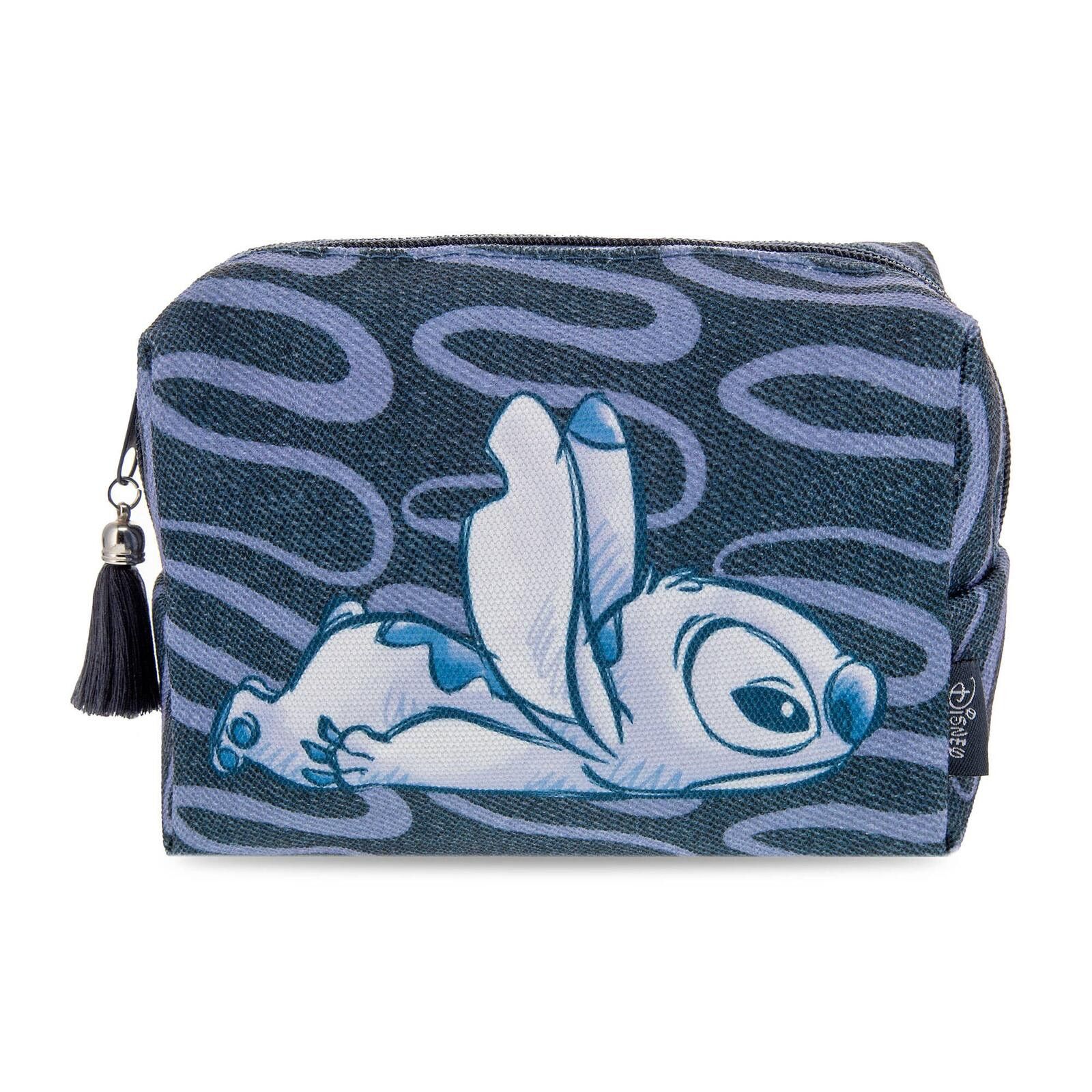Other Mad Beauty Disney Stitch Denim Cosmetic Bag Size ONE SIZE - 1 Preview