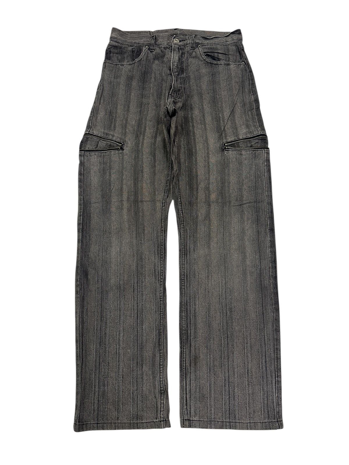Japanese Brand × PPFM × Vintage PPFM "peyton place for men" Punk Zipped Pant Size US 29 - 1 Thumbnail
