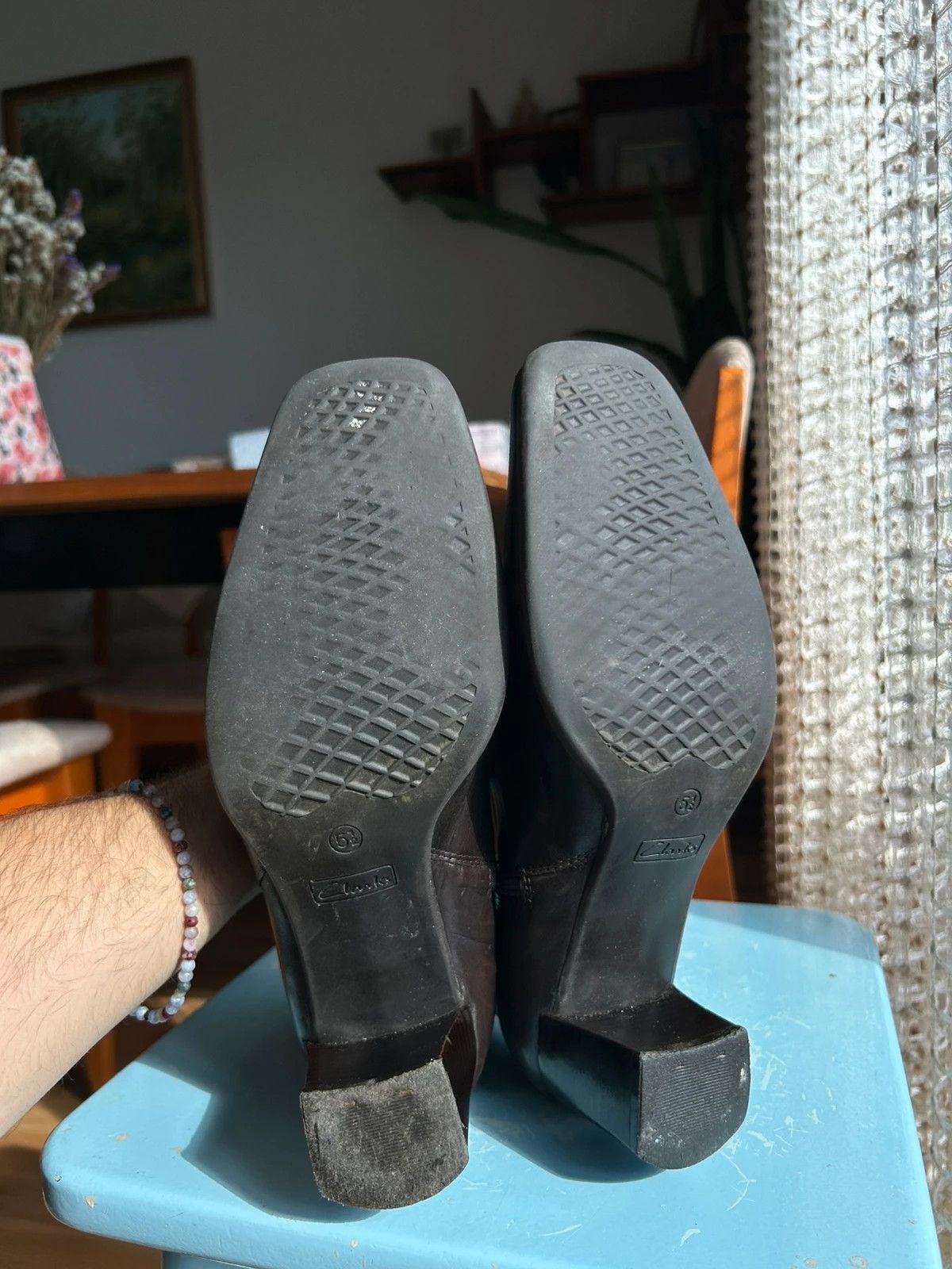 Clarks Clarks Women's Leather Boots Size US 8.5 / IT 38.5 - 10 Thumbnail