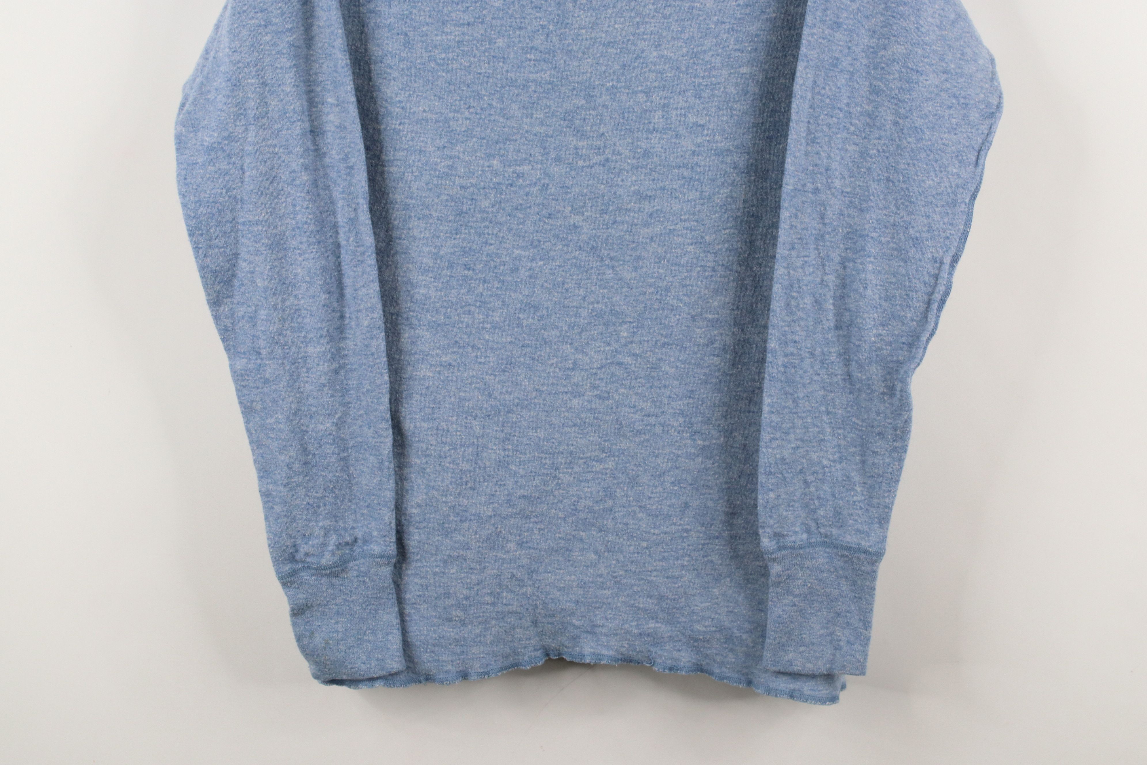 Vintage Vintage 70s Streetewar Wall Thermal Henley T-Shirt USA Size US L / EU 52-54 / 3 - 3 Thumbnail