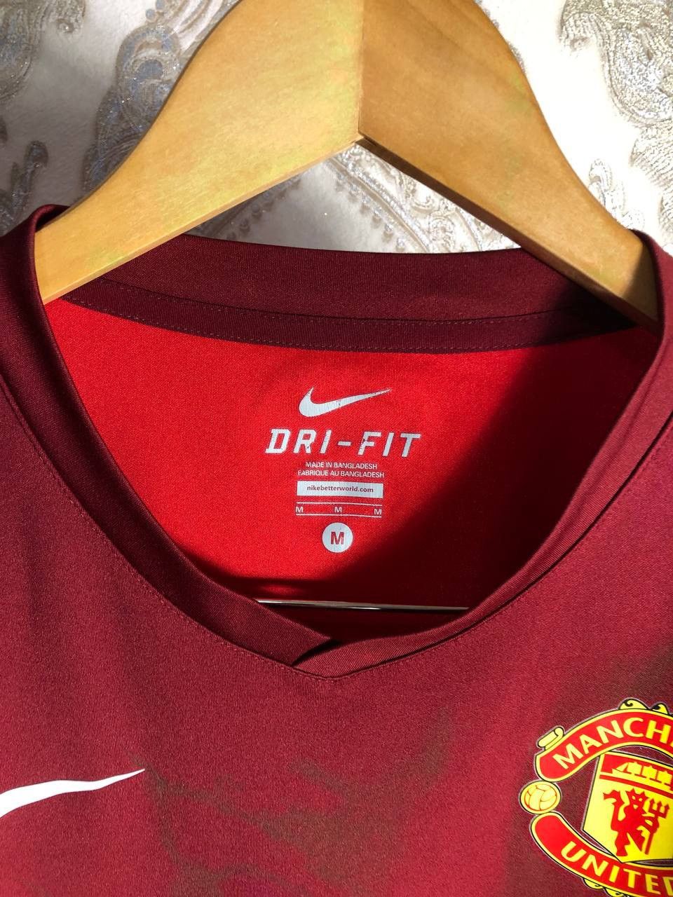 Nike VINTAGE NIKE FC MANCHESTER UNITED ENGLAND SOCCER JERSEY Y2K Size US M / EU 48-50 / 2 - 4 Thumbnail