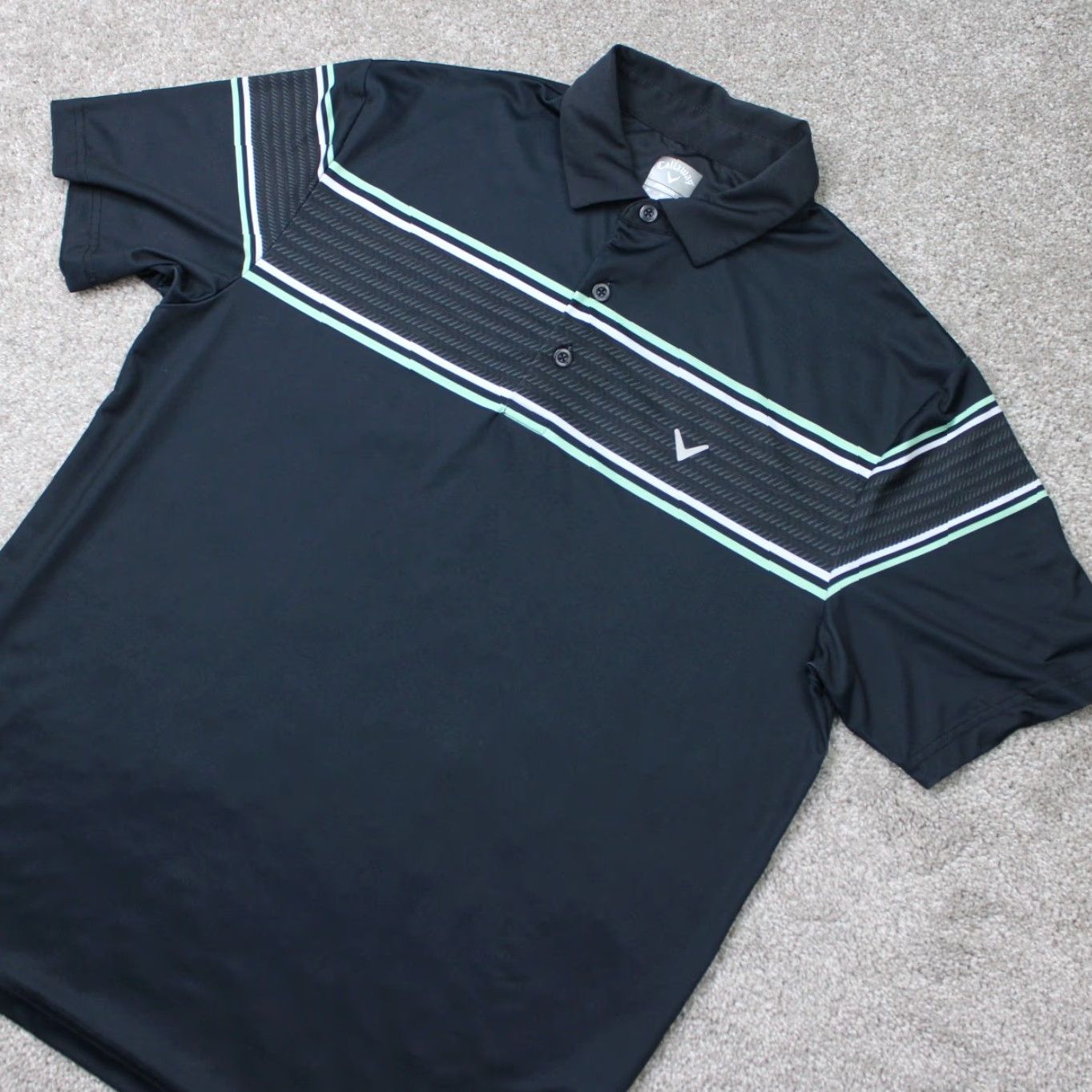 Callaway Callaway Polo Shirt Men M Blue Opti-Dri Golf Polyester Stretch Short Sleeve Polo Size US M / EU 48-50 / 2 - 3 Thumbnail