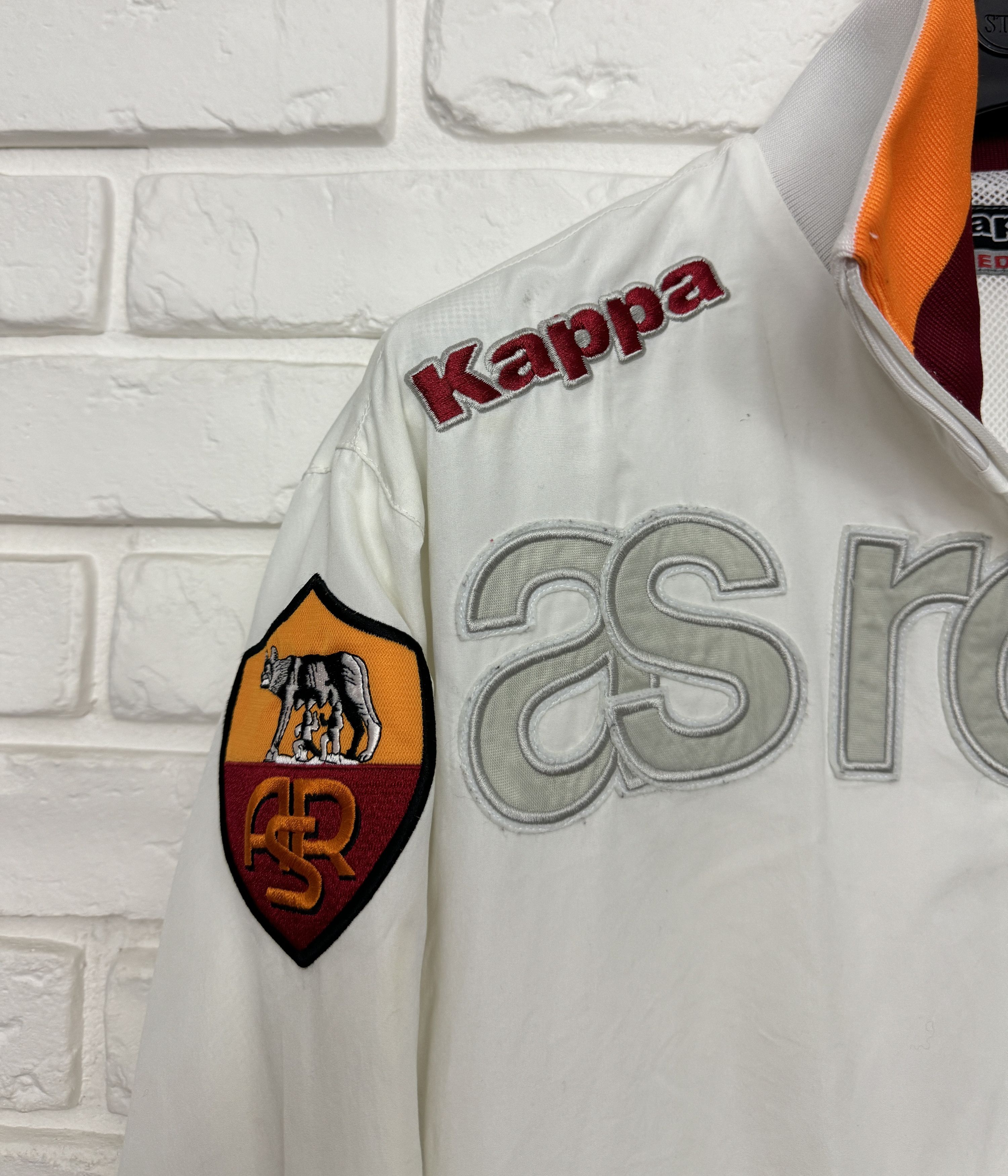 Kappa AS Roma 2010 2011 Tracksuit Suit Football Jacket Pants M Size US M / EU 48-50 / 2 - 10 Thumbnail