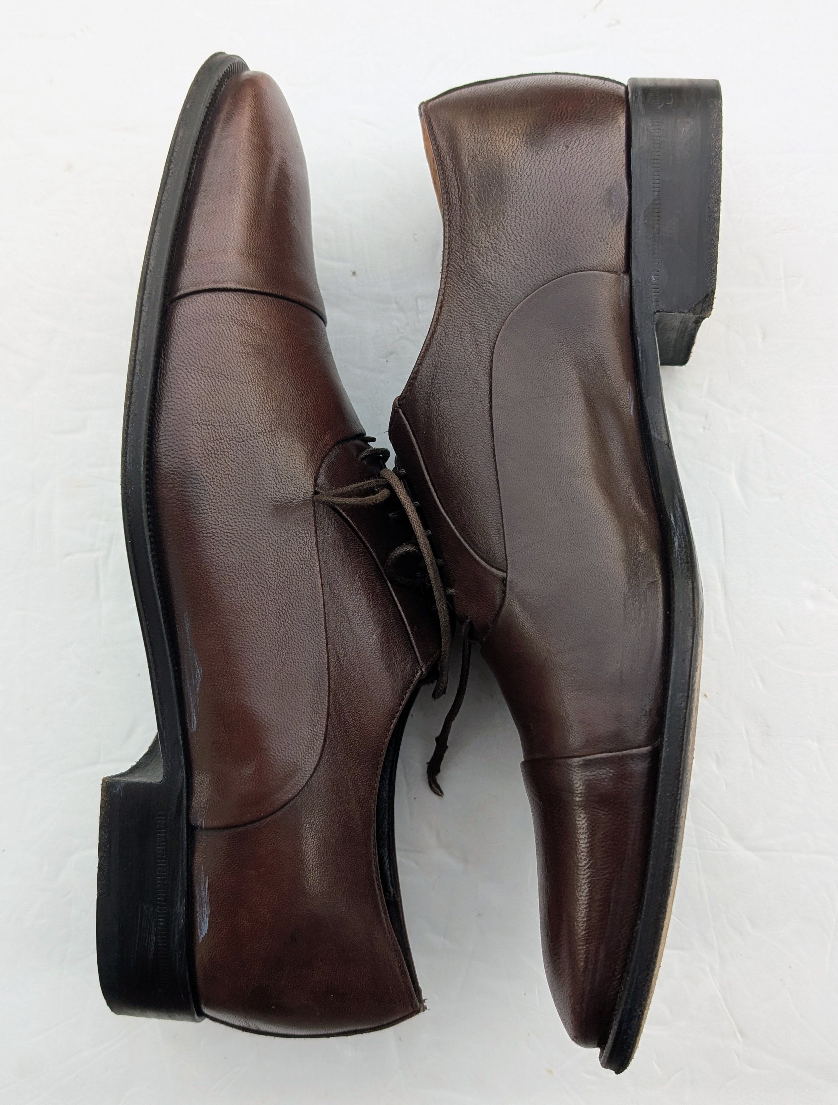 Bruno Magli Bruno Magli Maioco Italian Brown Oxfords Size 9.5 M Brown Size US 9.5 / EU 42-43 - 5 Thumbnail