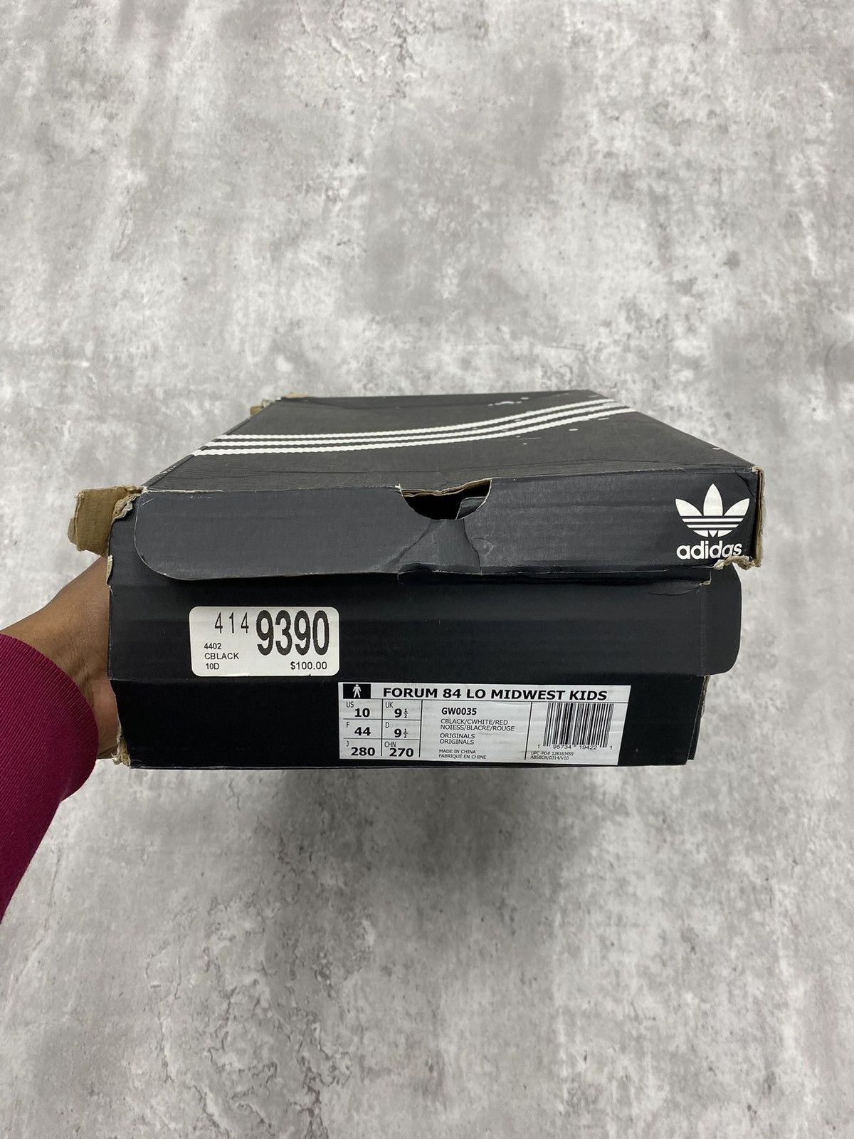 Adidas Size 10M - adidas Forum Low Midwest Kids “Black Gum” Size US 10 / EU 43 - 6 Thumbnail