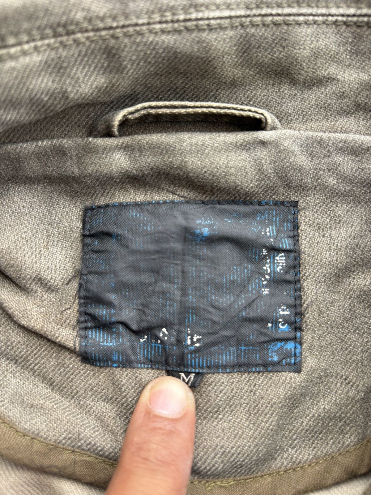 Japanese Brand Japanese Spec Outfitter Double Breasted Coat Denim Jacket Size US M / EU 48-50 / 2 - 17 Thumbnail