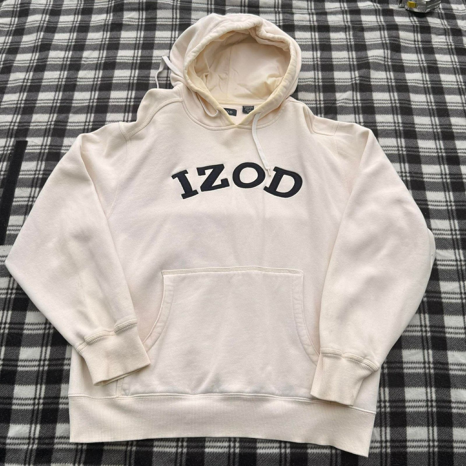 Izod Vintage Ecko Unltd. Full Zip Hoodie - Gray/Black Pattern L Size US L / EU 52-54 / 3 - 2 Thumbnail