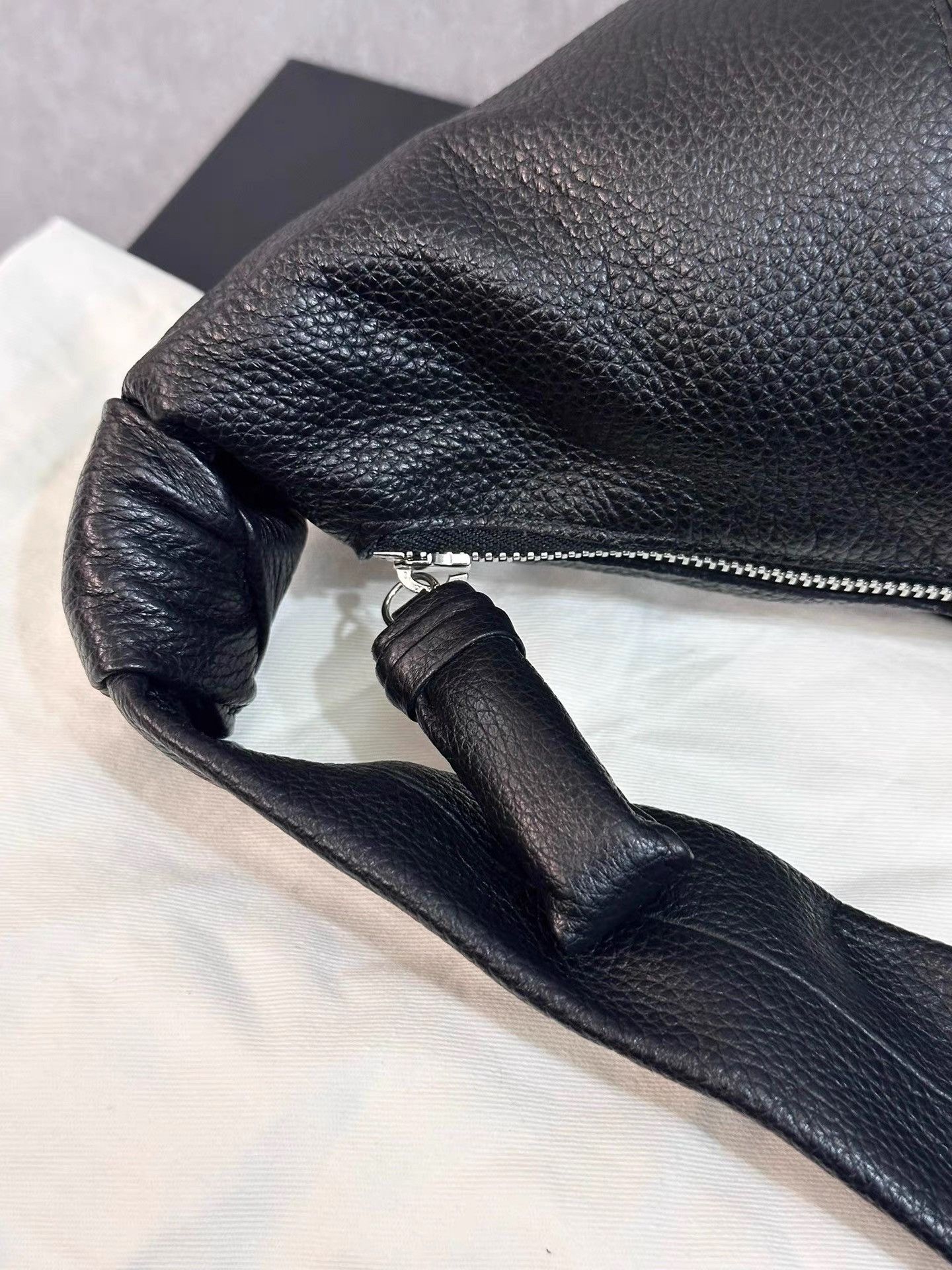Lemaire Lemaire Medium Black Croissant Bag K34 Size ONE SIZE - 8 Thumbnail