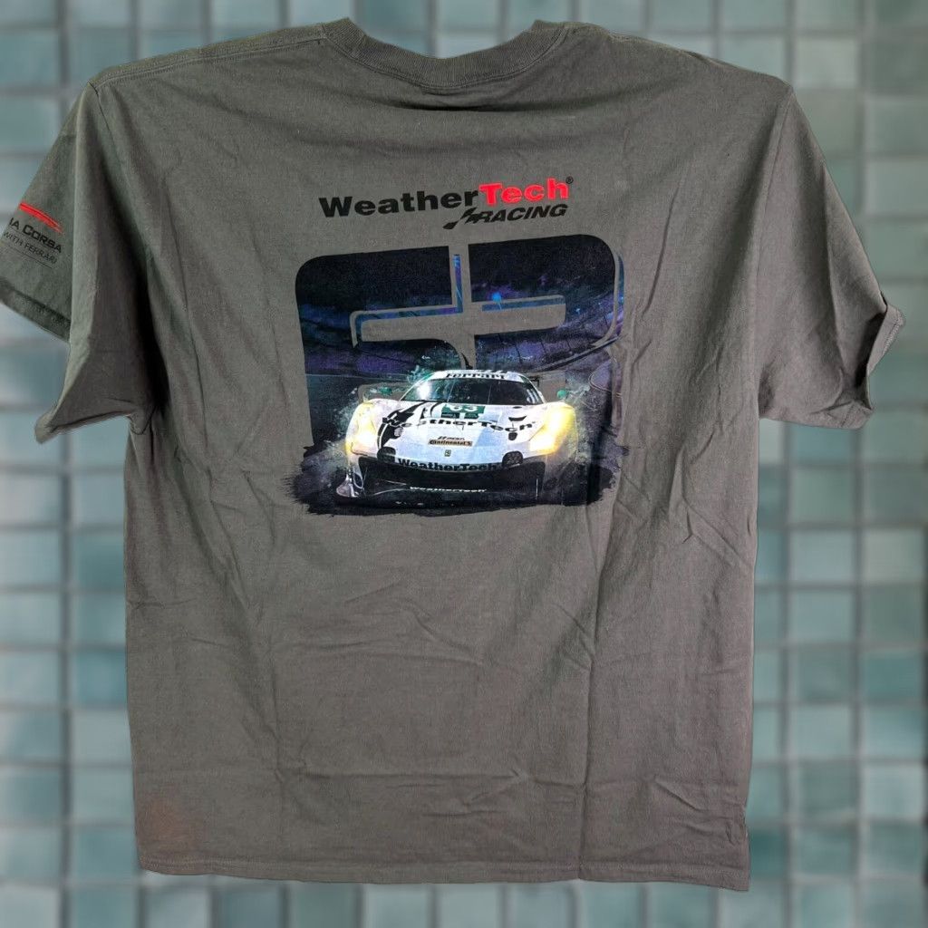 Ferrari Scuderia Ferrari Graphic Print T-Shirt Mens XL Gray 90s Cars Limited Edition Size US XL / EU 56 / 4 - 1 Thumbnail
