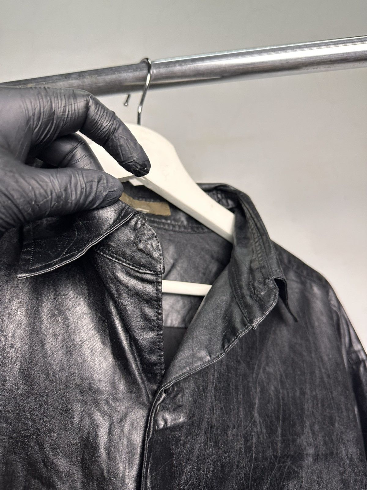Yohji Yamamoto Y’s for Men Coated Polyurethane Jacket Size US L / EU 52-54 / 3 - 6 Thumbnail