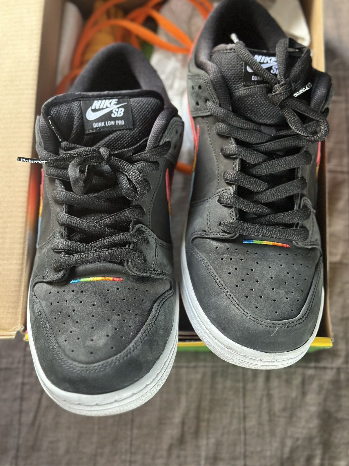 Nike Nike SB dunk low POLAROID Size US 12 / EU 45 - 6 Thumbnail