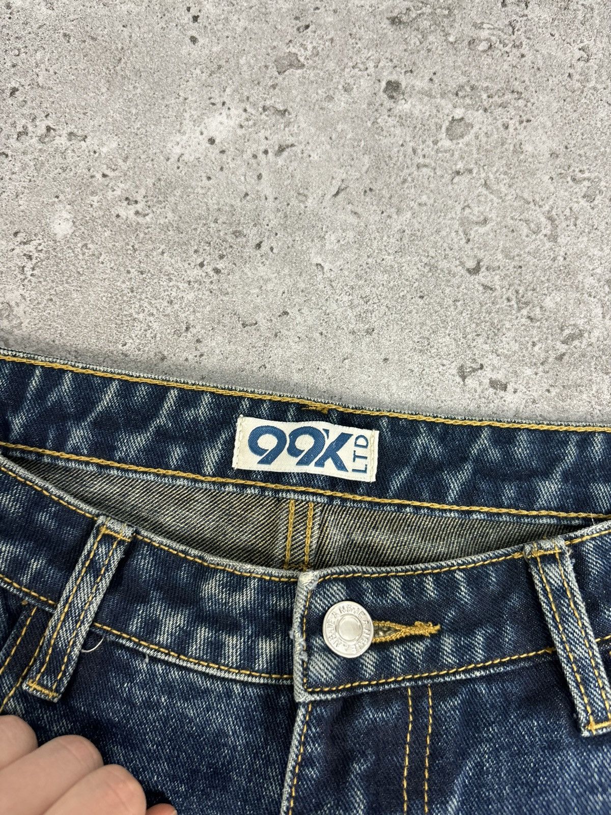 Diesel × If Six Was Nine × Japanese Brand Distressed Flare Denim Jeans Diesel Style 2000s Japanesse Size US 34 / EU 50 - 9 Thumbnail