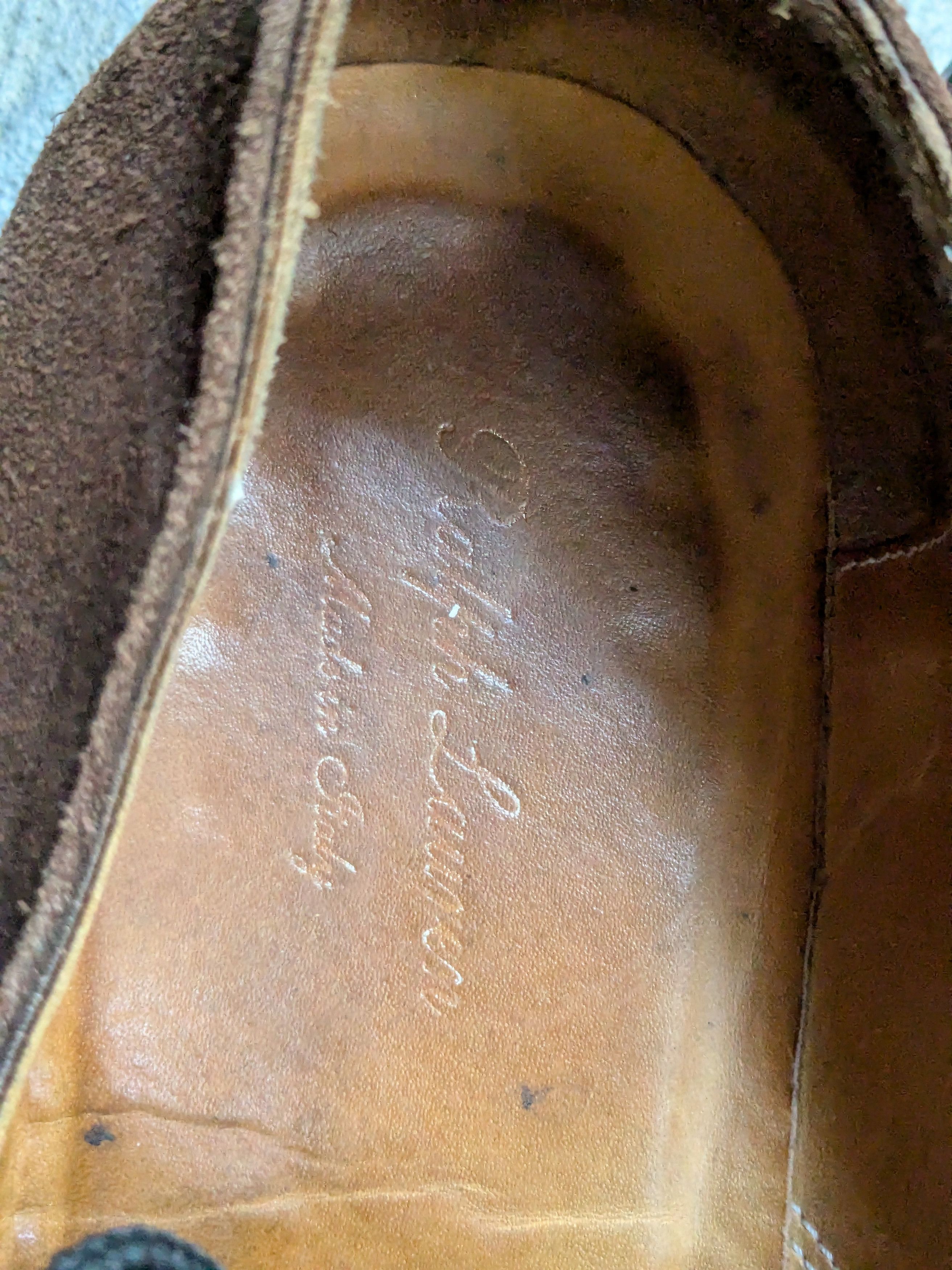 Ralph Lauren Purple Label Ralph Lauren Purple Label Suede Shoes Brown 11 D Derby Size US 11 / EU 44 - 7 Thumbnail