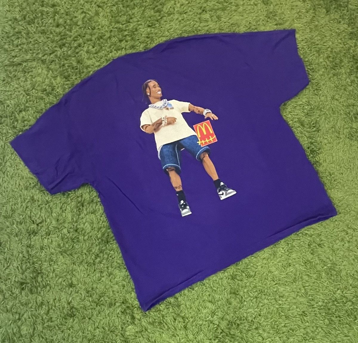 Travis Scott Travis Scott McDonald’s Action Figure Tee Brand New Size 2XL Size US XXL / EU 58 / 5 - 2 Thumbnail
