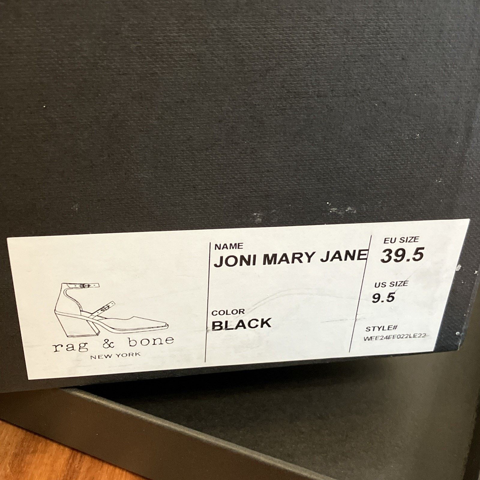 Rag & Bone NIB $468 Rag & Bone Mari Heel Sandal Black Suede Size: 9.5 Size US 9.5 / IT 39.5 - 3 Thumbnail