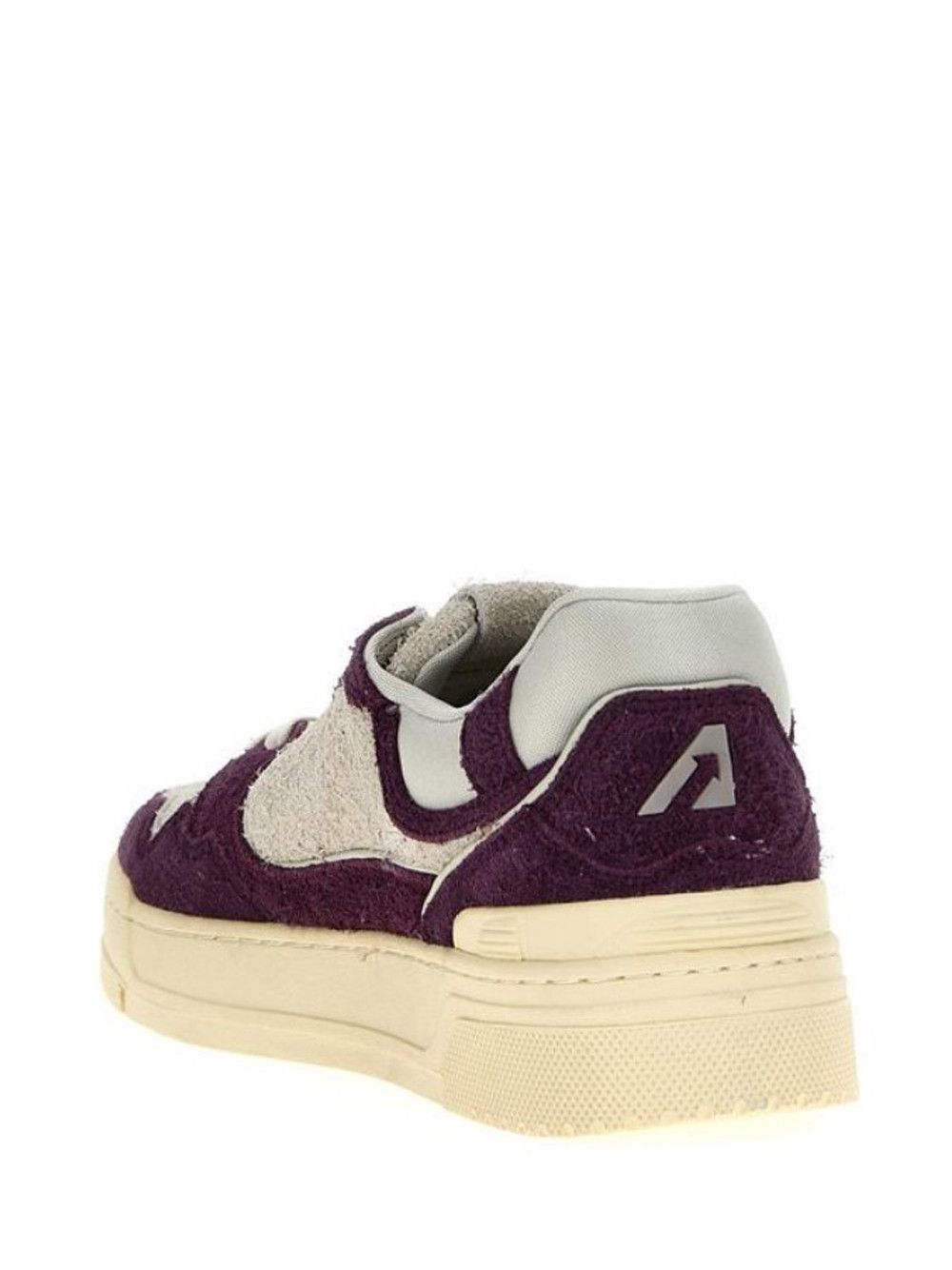 AUTRY o1s22i1n0125 Suede Low-Top Sneakers in Beige Purple Size US 6 / IT 36 - 3 Thumbnail