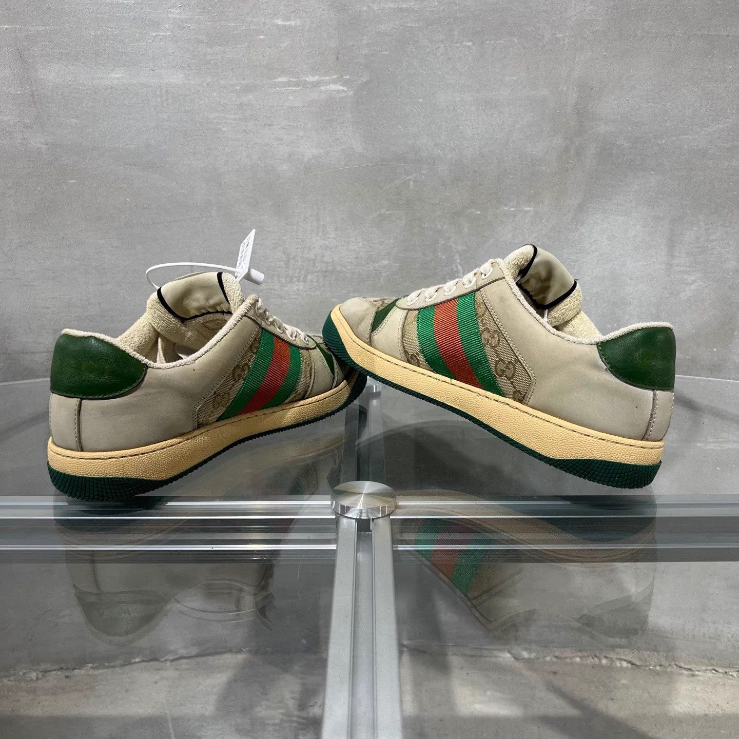 Gucci Gucci Rhyton green enamel EU 38.5 Size US 8.5 / IT 38.5 - 5 Thumbnail
