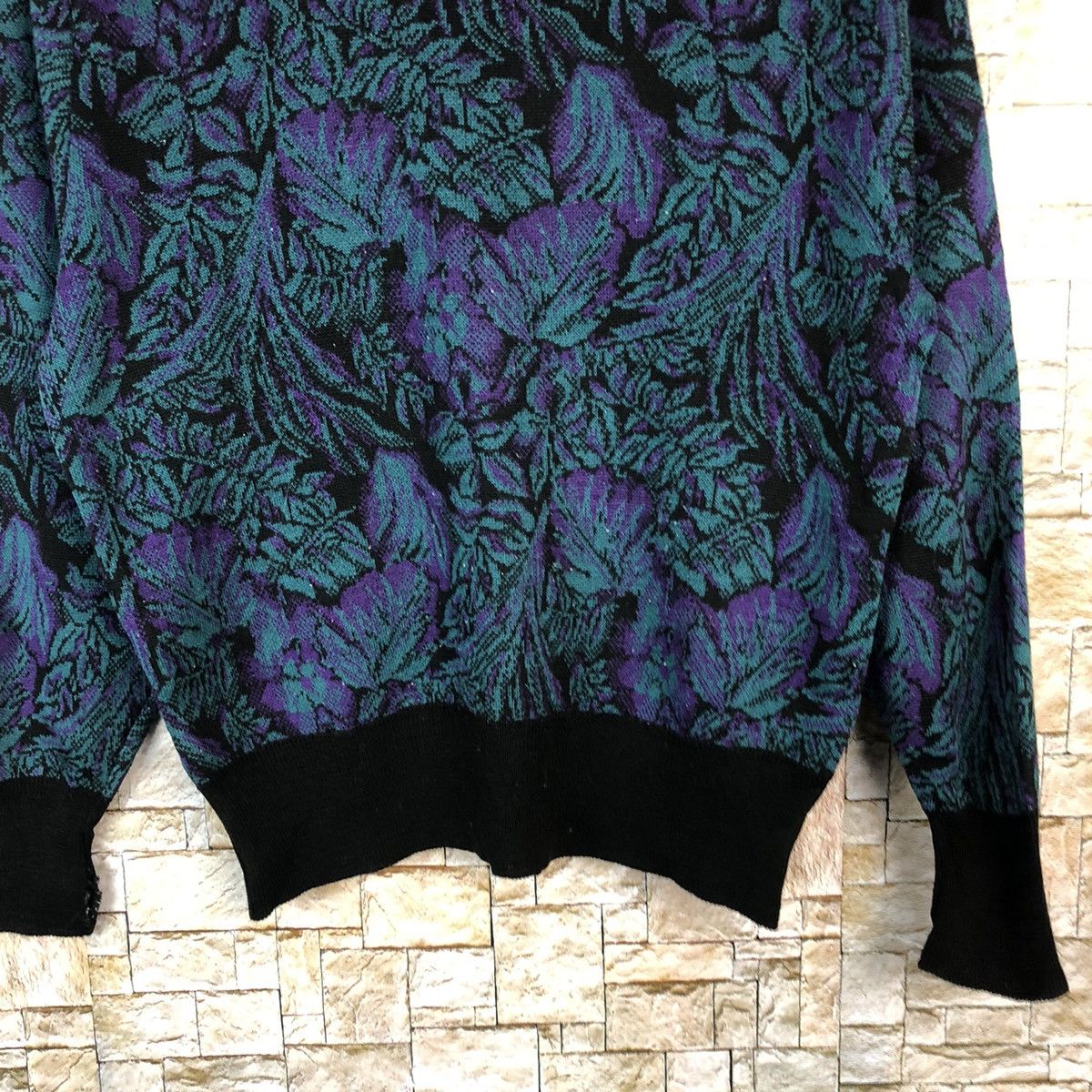 Homespun Knitwear × Japanese Brand × Vintage Ladies West vintage art japan Knitwear #A1085 Size S / US 4 / IT 40 - 6 Thumbnail