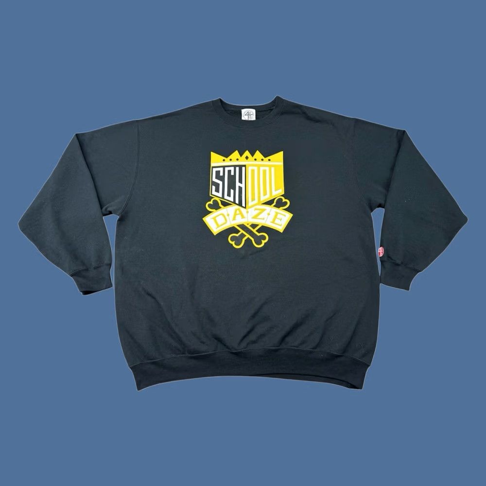 Lee VINTAGE Spike Lee 40 Acres & A Mule School Daze Movie Promo Sweatshirt Mens XL Black Size US XL / EU 56 / 4 - 1 Thumbnail