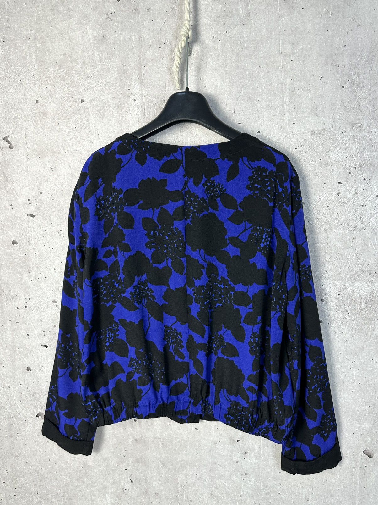 Emporio Armani Emporio Armani Silk Floral Print Buttons Pocket Light Jacket Size XL / US 12-14 / IT 48-50 - 5 Thumbnail