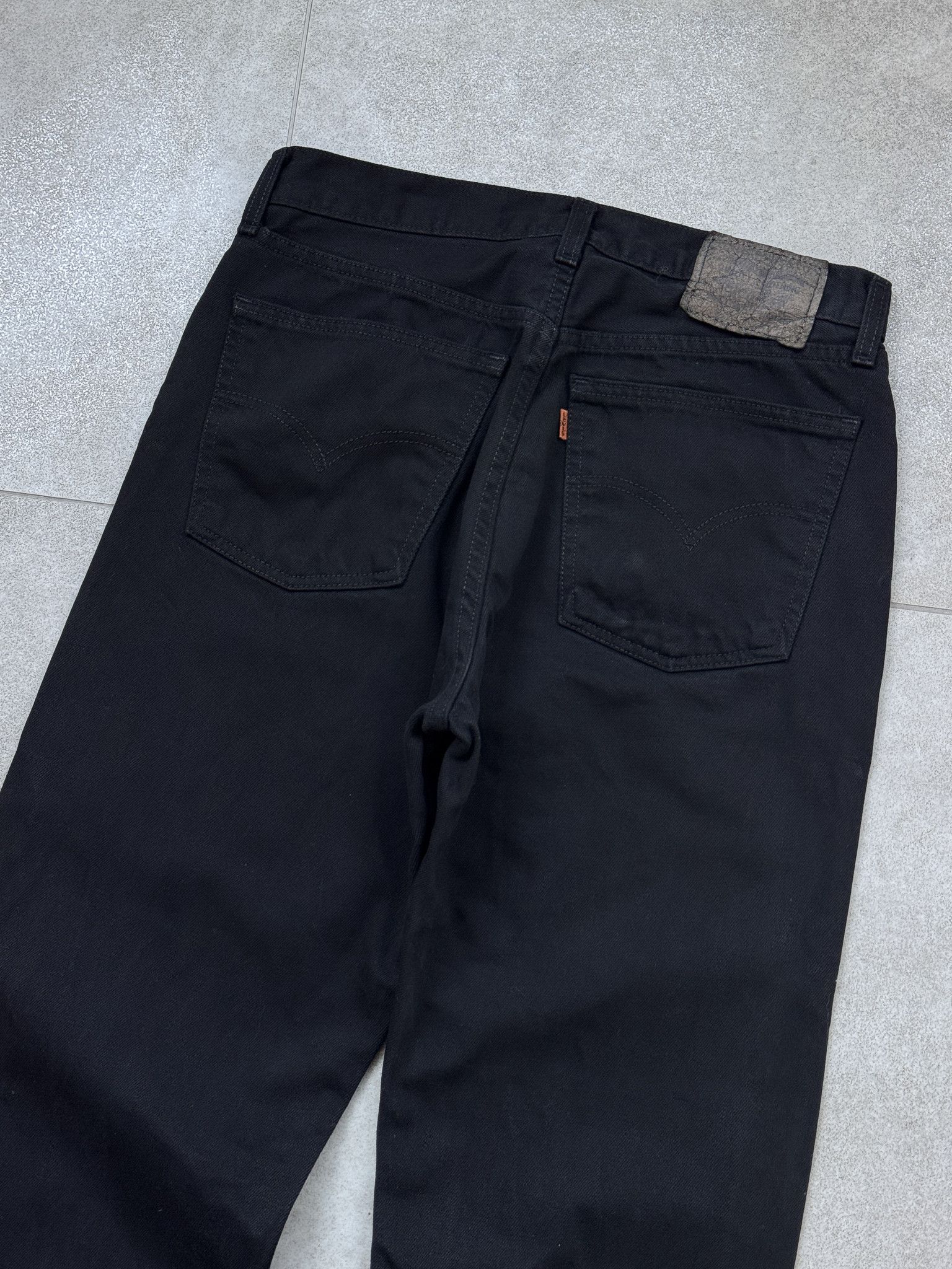 Levi's Vintage Levi's 615 Black Denim Jeans 30x31 Size US 33 - 5 Thumbnail