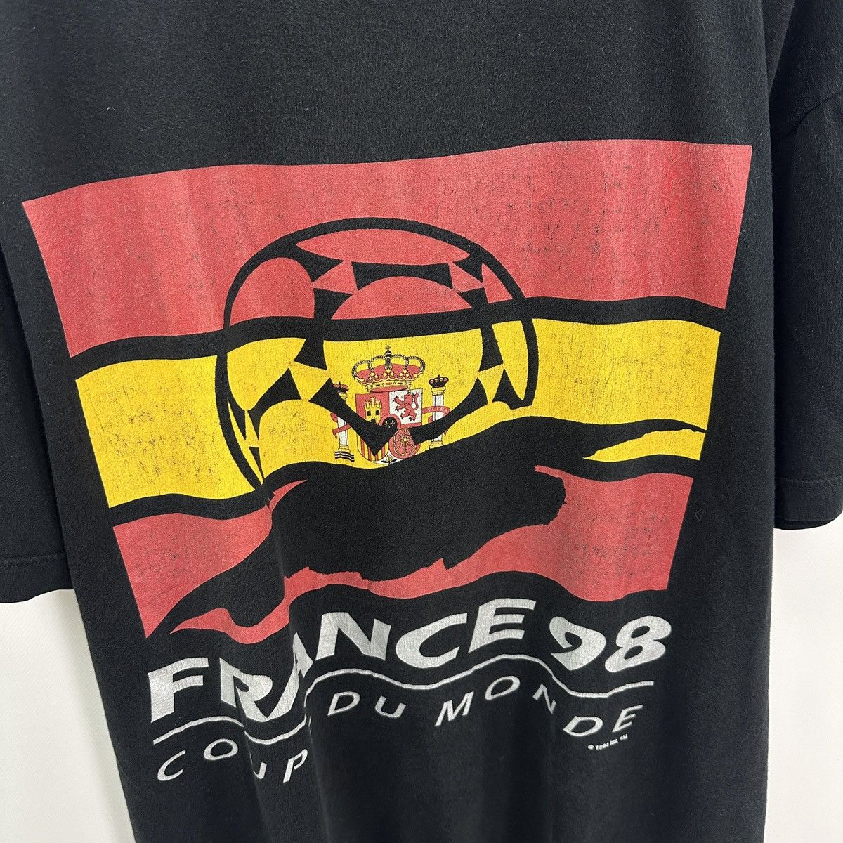 Vintage Vintage 90s France Coupe De monde 98 Adidas 1994 tee y2k Size US M / EU 48-50 / 2 - 4 Thumbnail