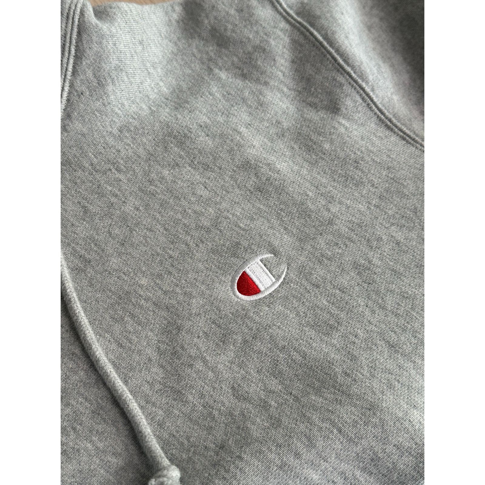 Champion Champion Reverse Weave Grey Hoodie - Size M - Mint Size US M / EU 48-50 / 2 - 9 Thumbnail