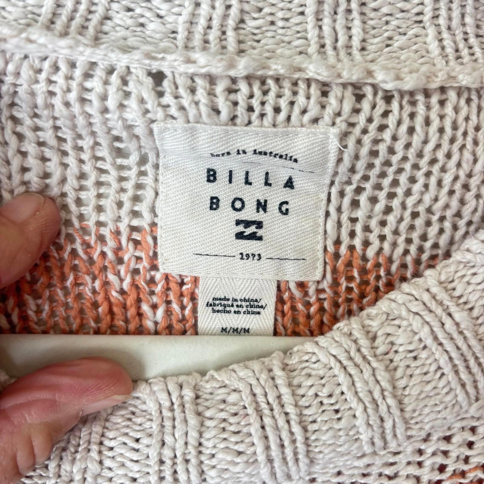 Billabong Billabong Ombre Knit Sweater Size M / US 6-8 / IT 42-44 - 4 Thumbnail