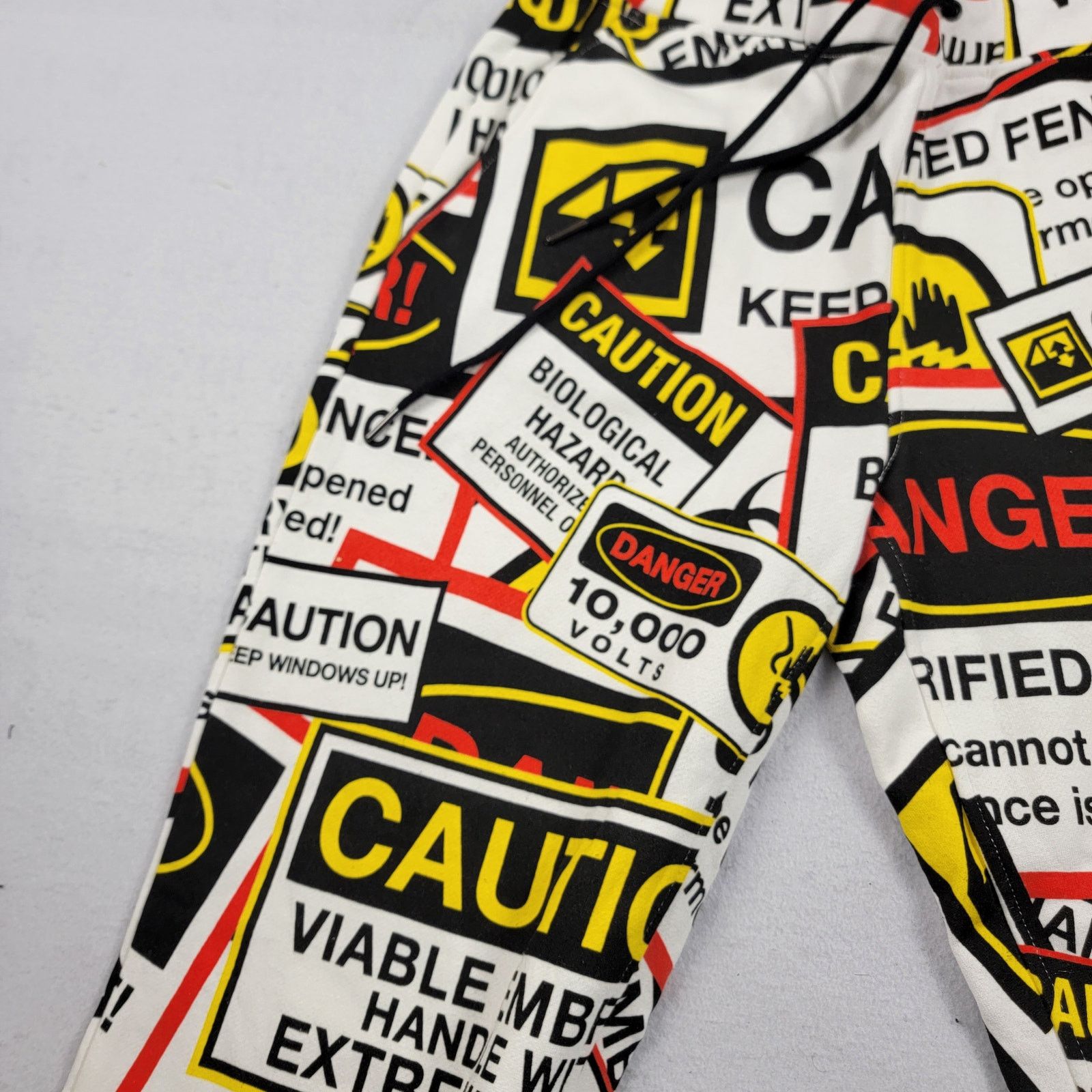 The Hundreds The Hundreds x Jurassic Park Mens Joggers White Sz M (826) Size US 34 / EU 50 - 4 Thumbnail