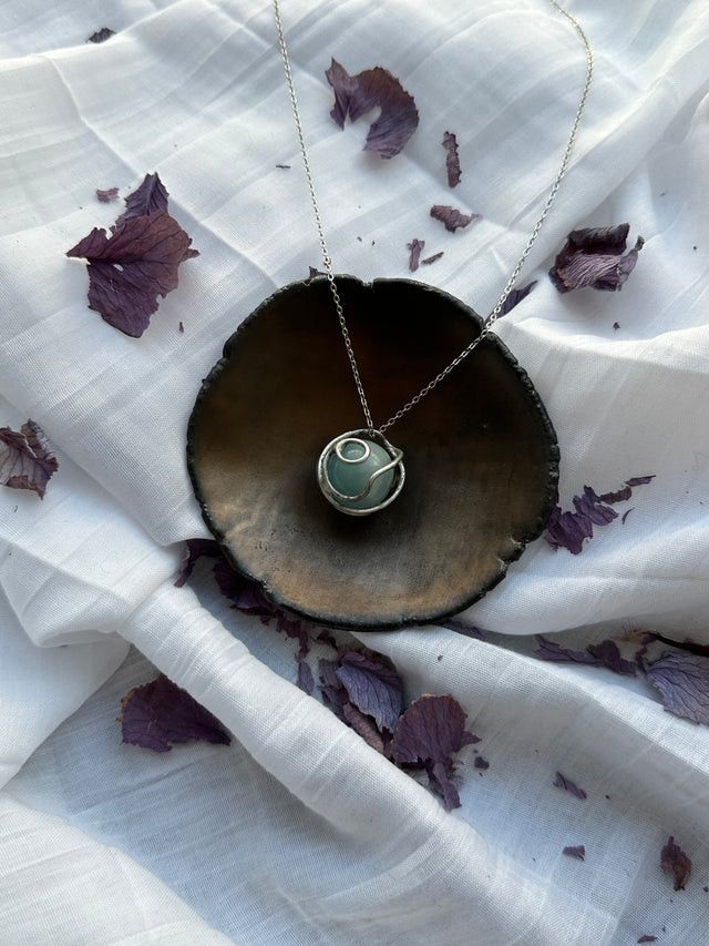 Other "Lacrima Nymphae" – Aquamarine Pendant by Laura Řezaninová Size ONE SIZE - 2 Thumbnail