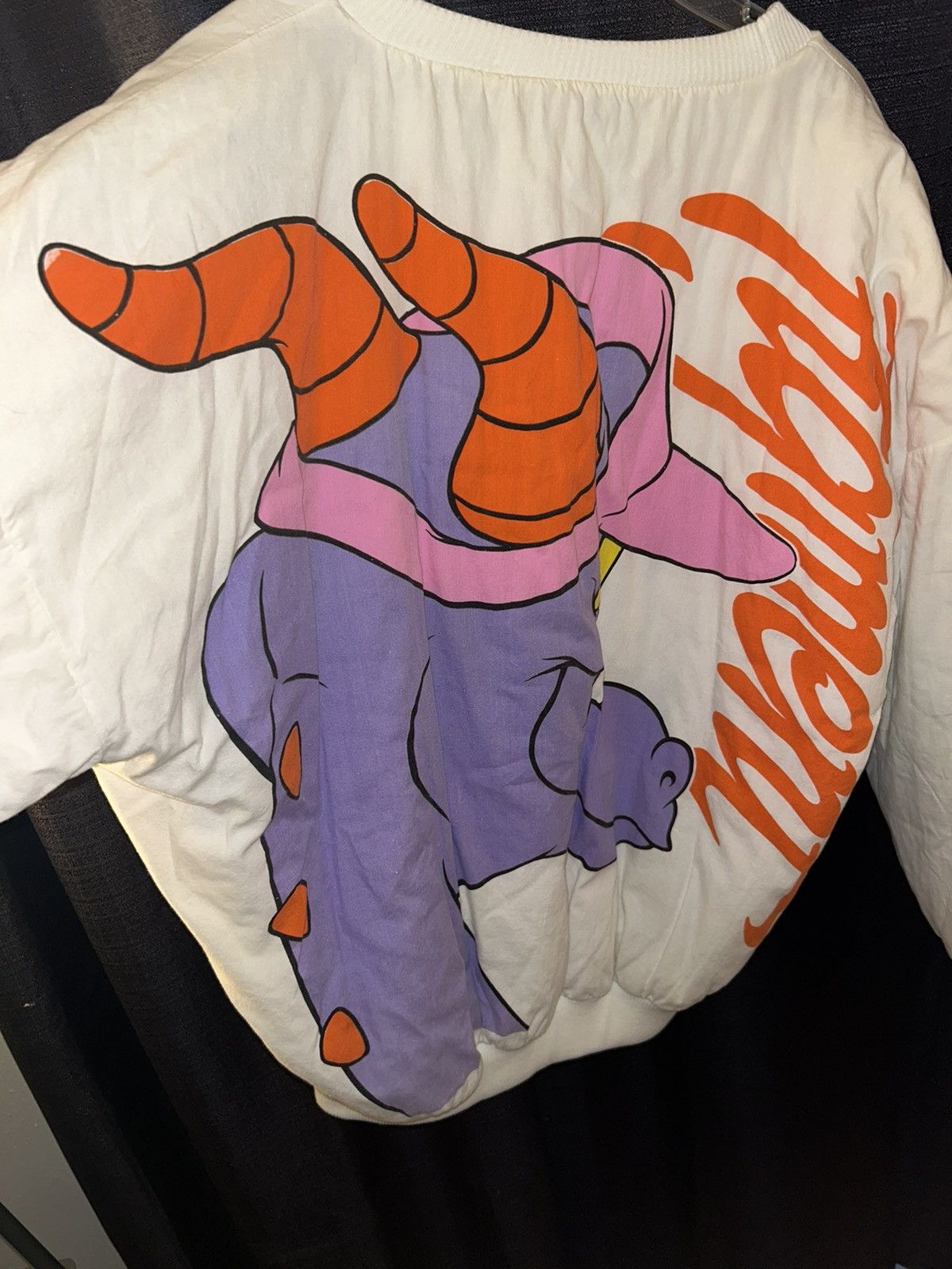 Disney × Vintage RARE 80s Disney Figment Reversible Crewneck Size US L / EU 52-54 / 3 - 6 Thumbnail