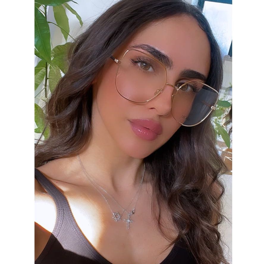 image of New Dior GemDioro B1U Eyeglasses Frames In Rose Gold, Women's