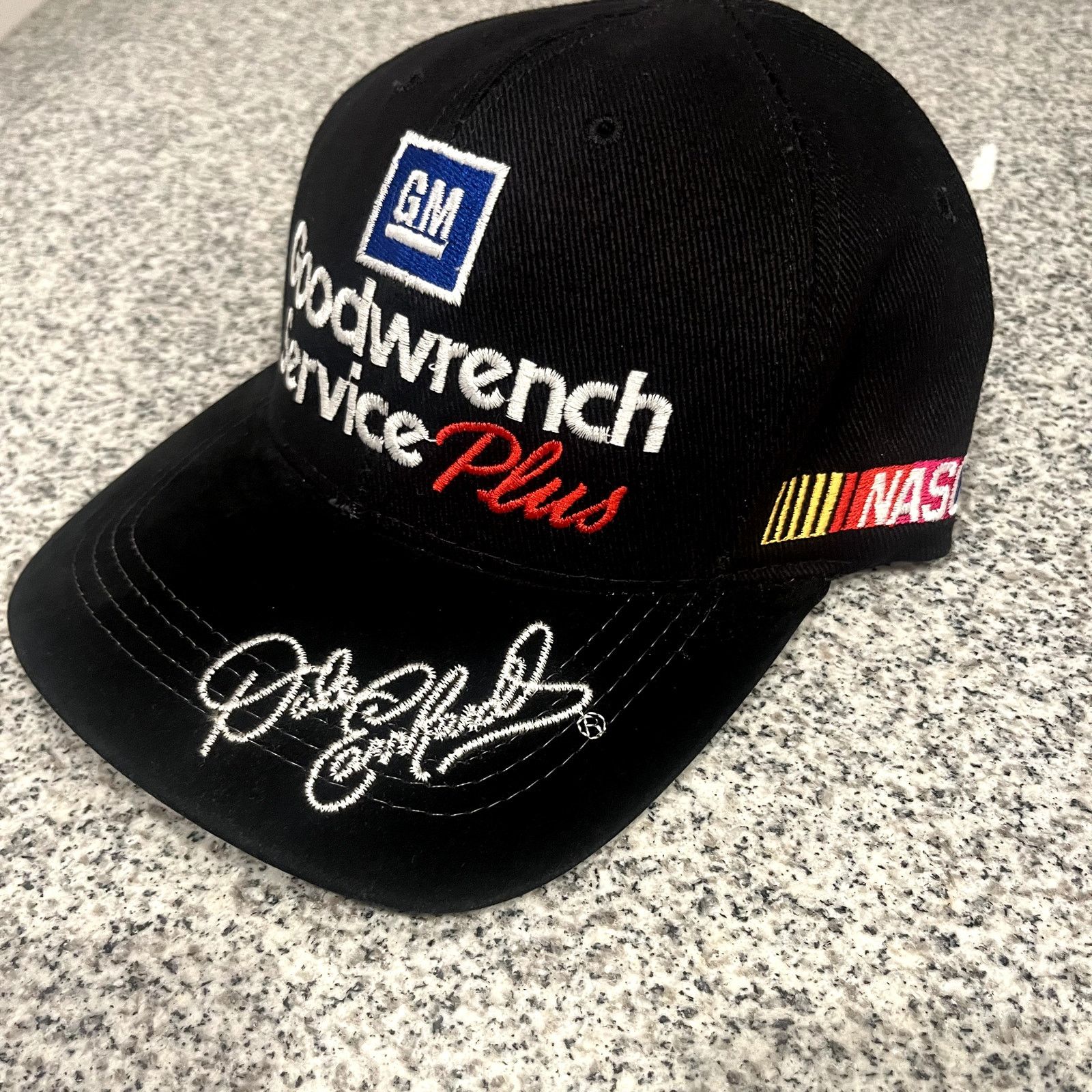 Chase Authentics Vintage NASCAR Dale Earnhardt #3 Goodwrench Snapback Black Size ONE SIZE - 3 Thumbnail