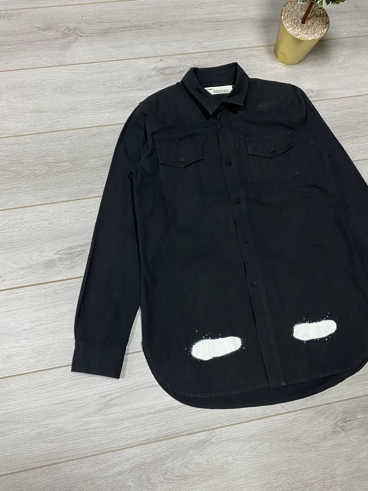 Off-White Off White spray shirt Size US M / EU 48-50 / 2 - 4 Thumbnail