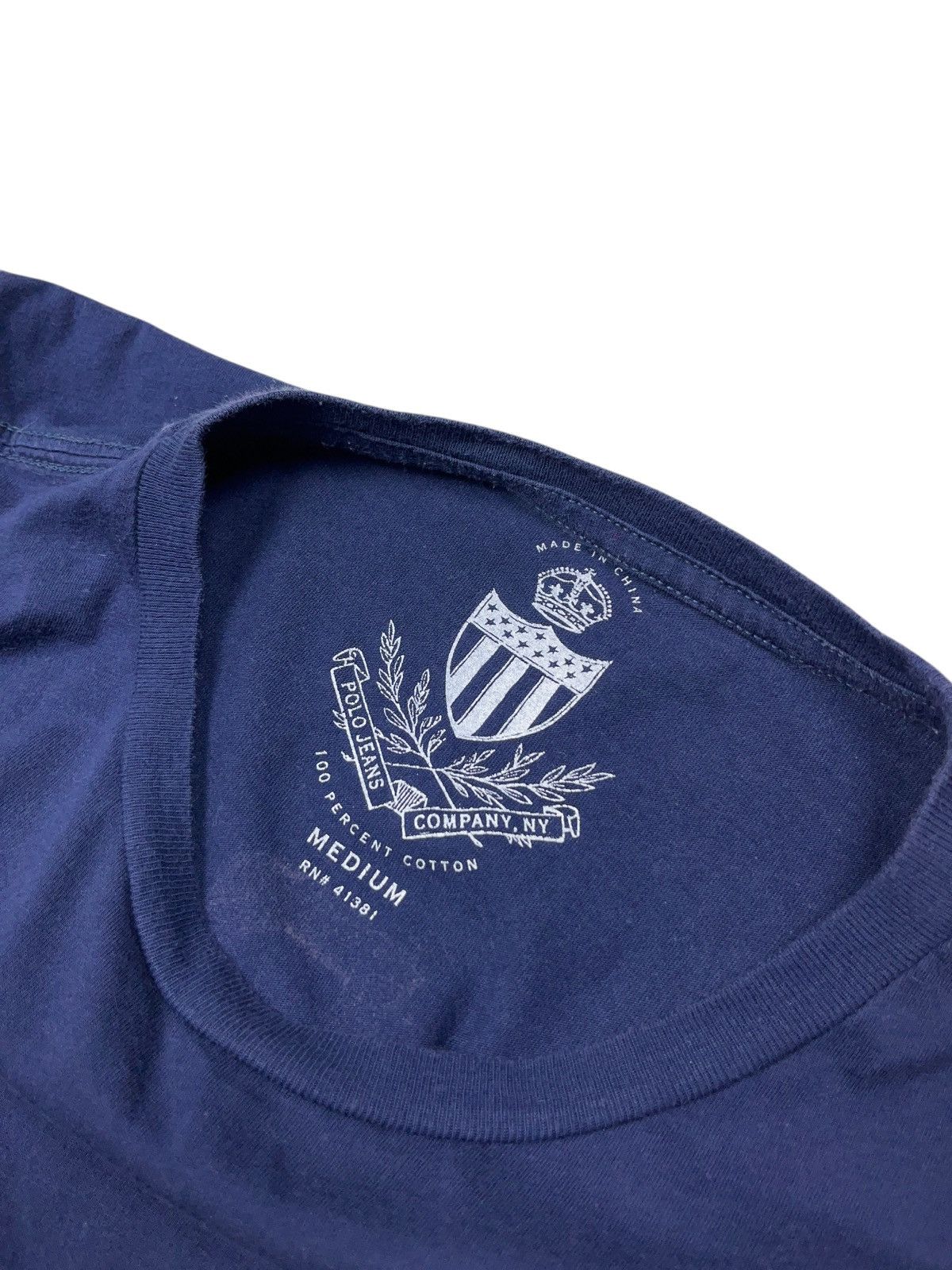 Polo Ralph Lauren Vintage Polo Ralph Lauren Jeans Military 0967 T-shirt Size US M / EU 48-50 / 2 - 5 Thumbnail