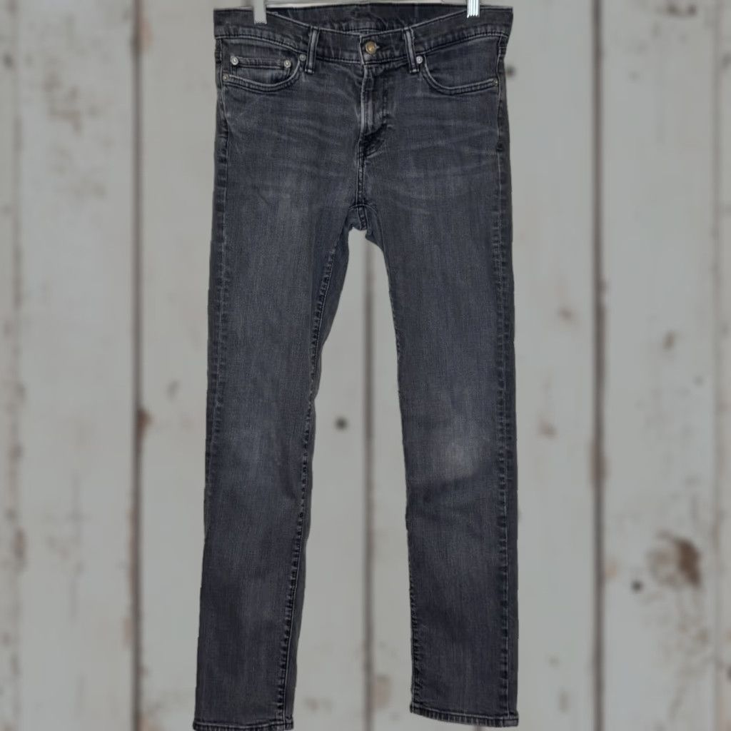 Abercrombie & Fitch Abercrombie & Fitch Langdon Slim Jeans Mens Size 30 x 32 Dark Gray Cotton Blend Denim Slim Jeans Mens Regular 30 Inseam 32 Gray Size US 30 / EU 46 - 1 Thumbnail