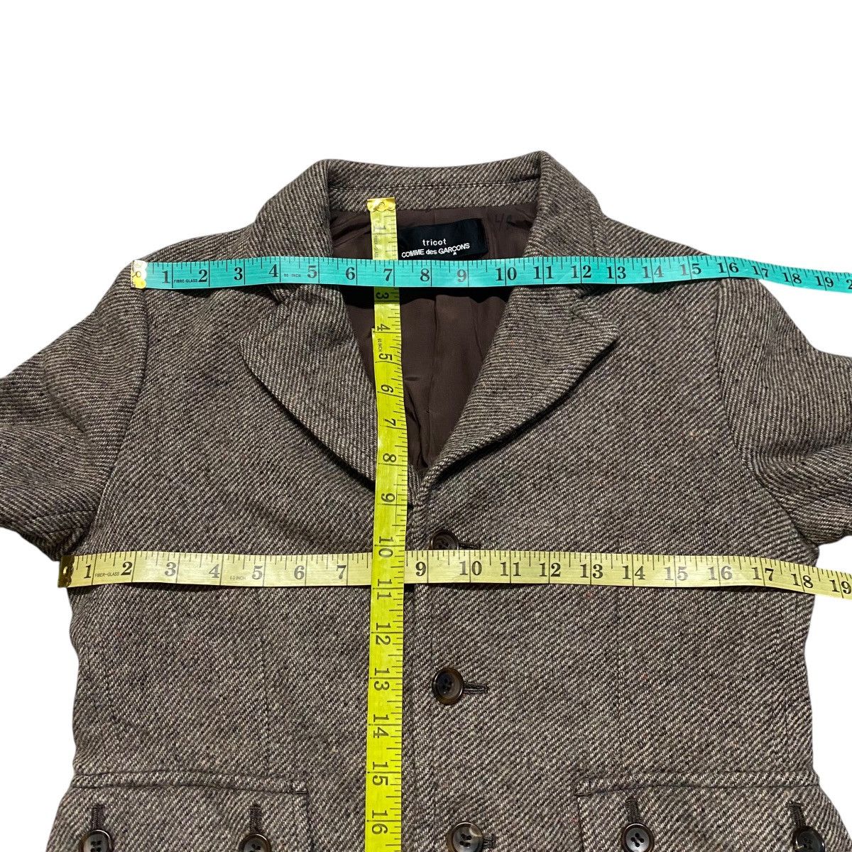 Tricot Comme des Garcons AD2005 Tricot Comme Des Garçons Wool Jacket Size S / US 4 / IT 40 - 13 Thumbnail